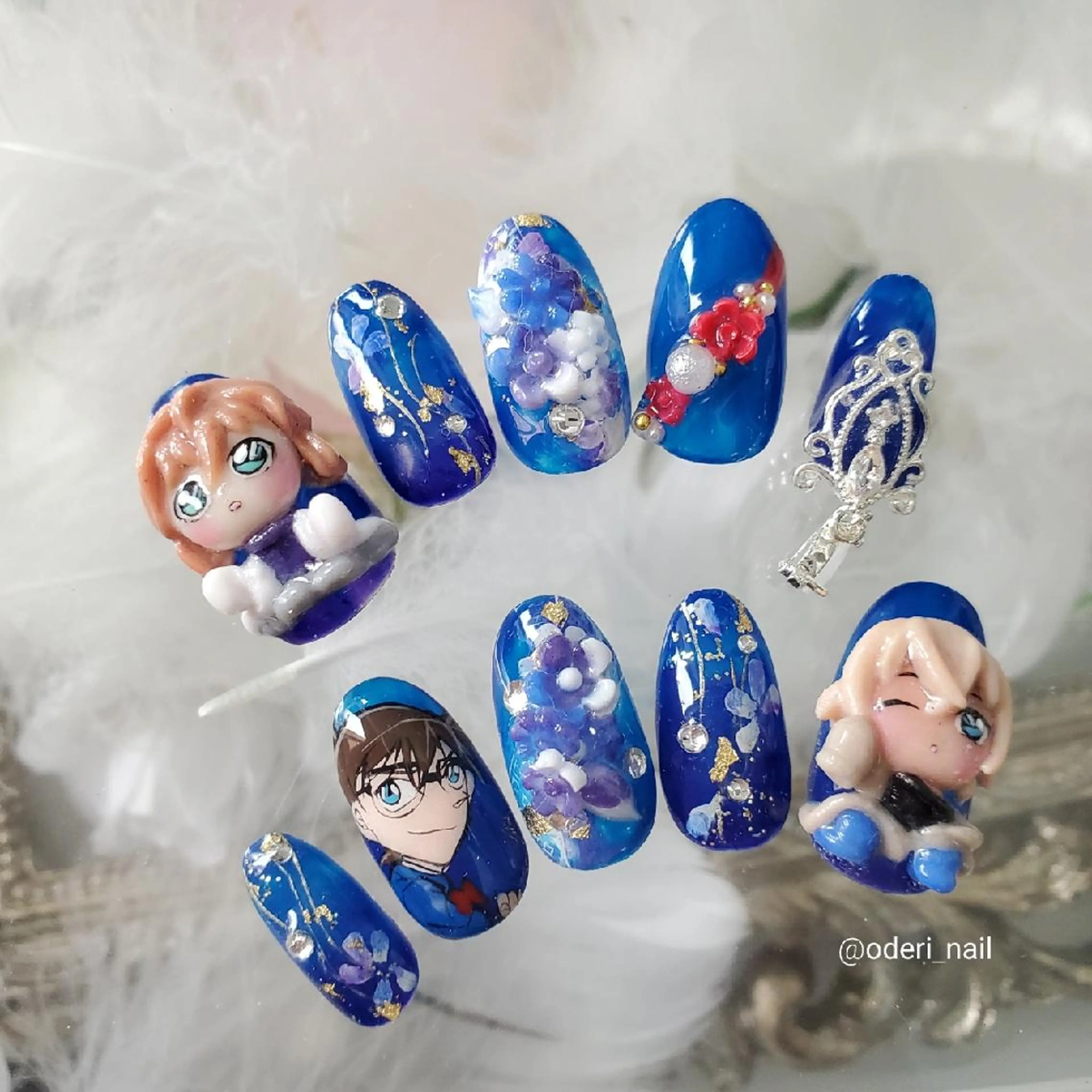ネイル アートネイル ジェルネイル ネイルチップ おで@ oderi_nailのネイルデザイン