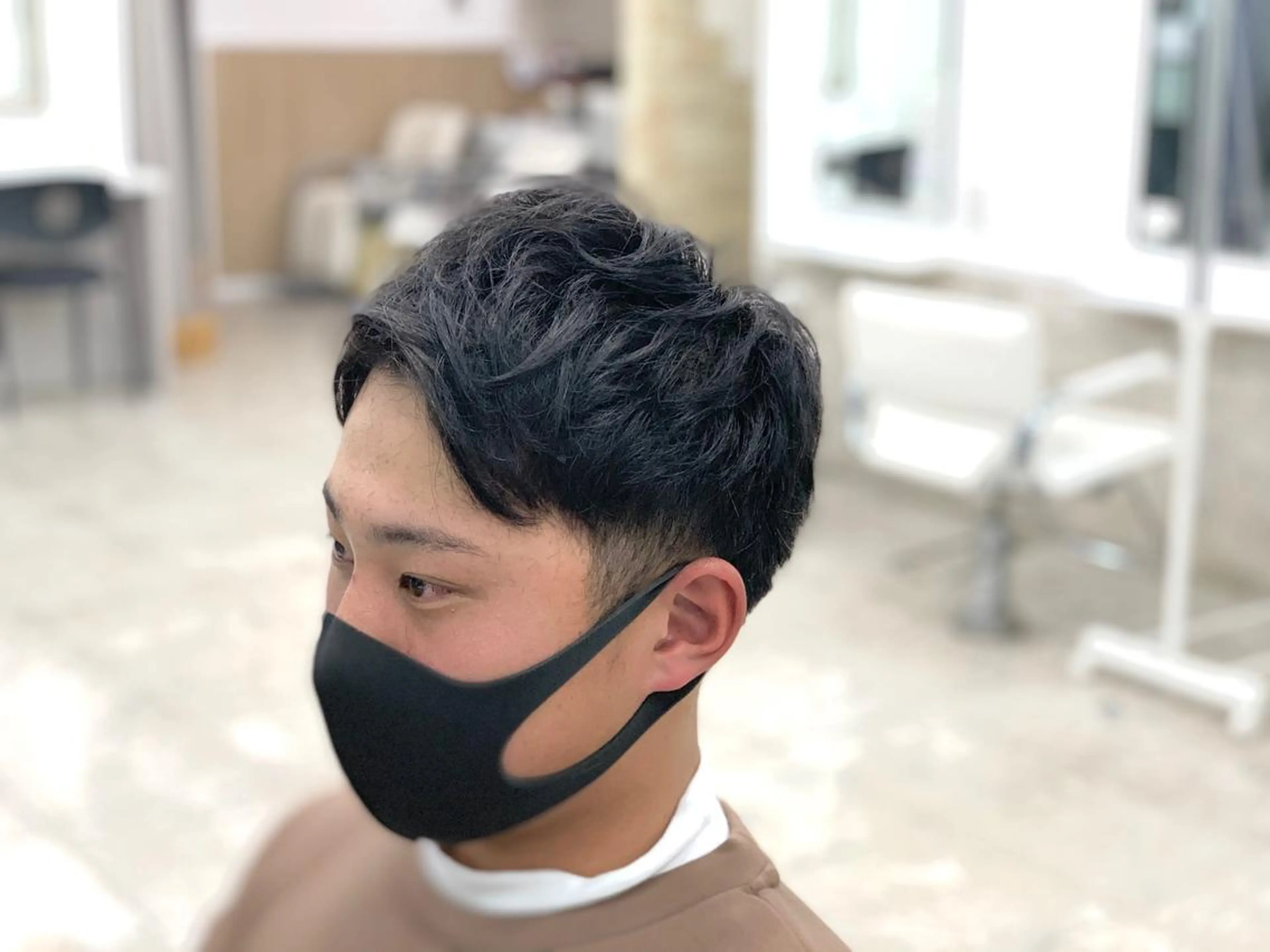 ショート ハイライト&曲がる 縮毛矯正特化 玉置のヘアスタイル