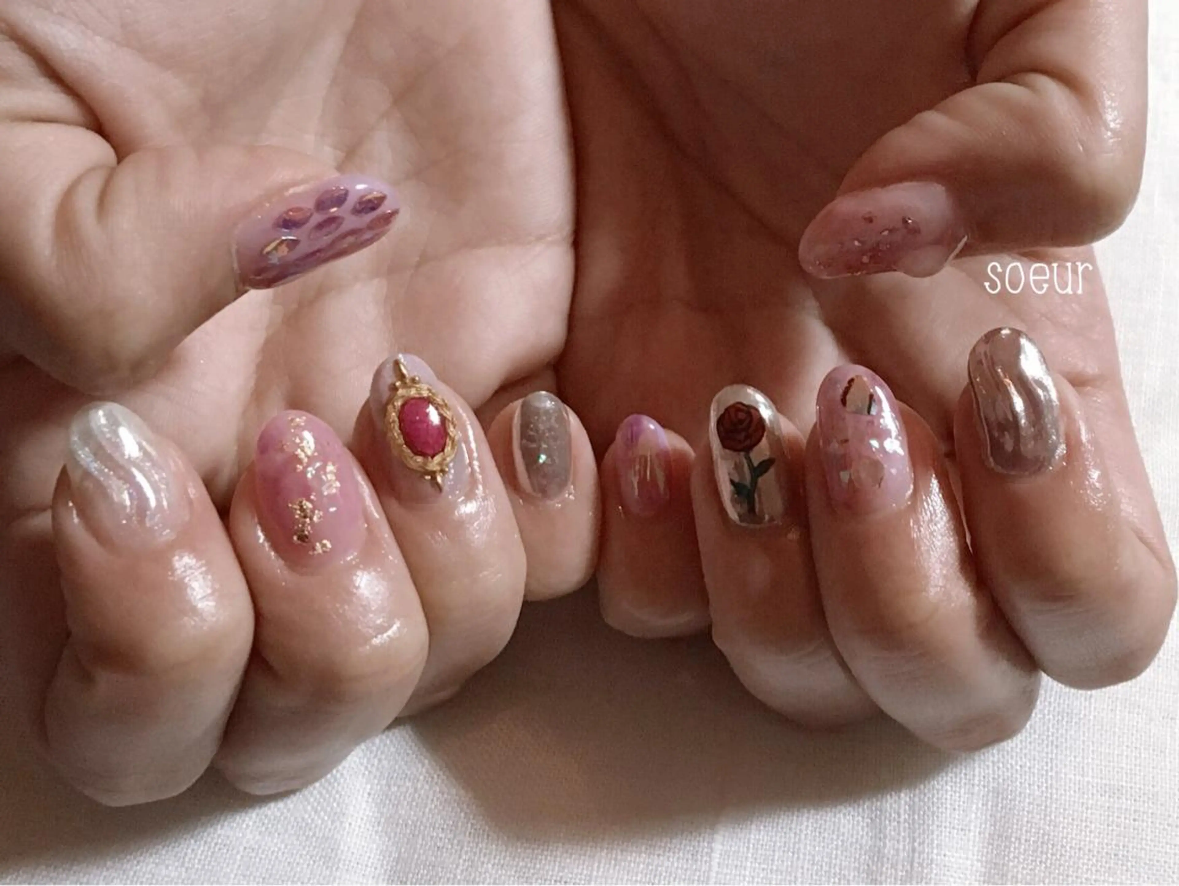 ネイル soeur_ 武蔵浦和のネイルデザイン