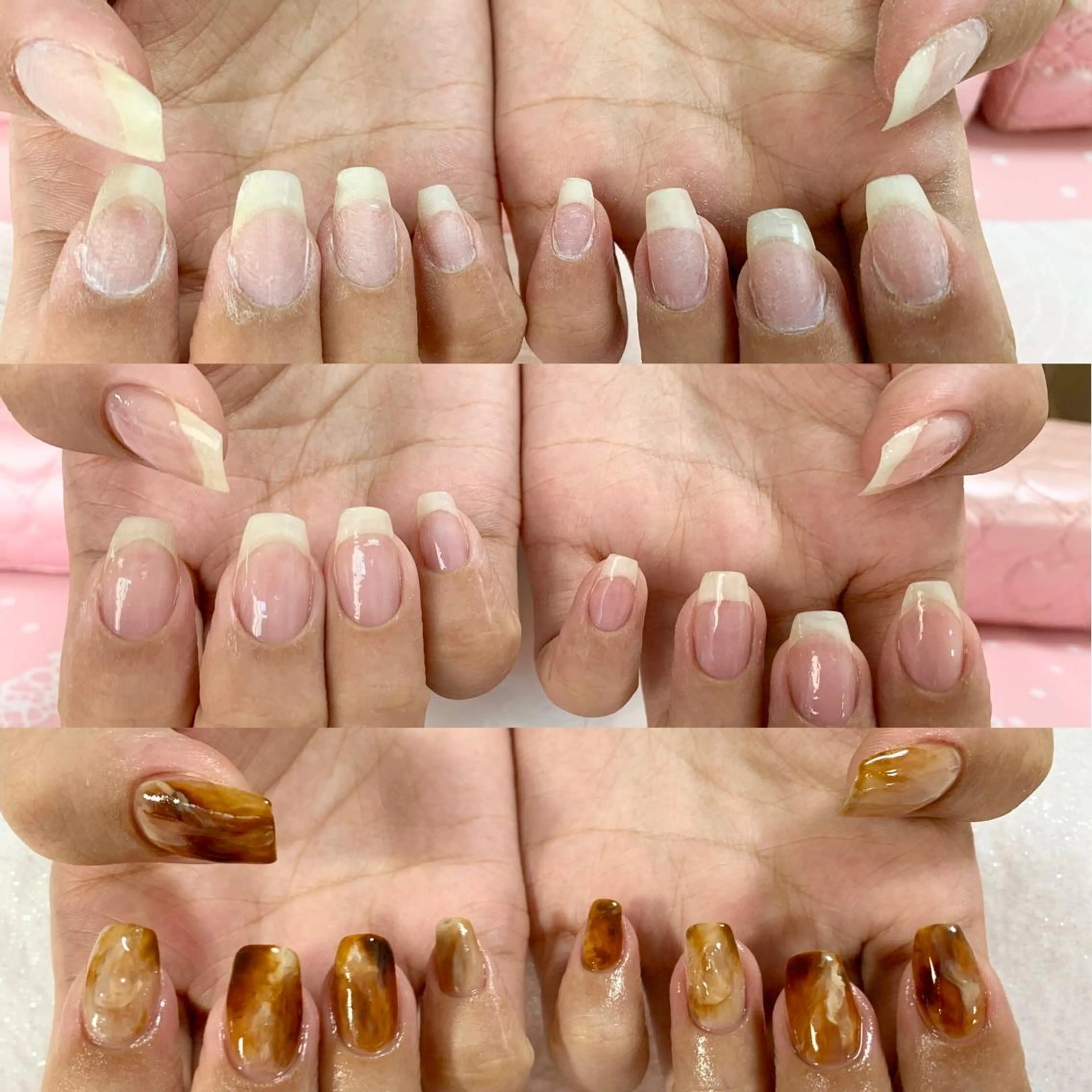ネイル ジェルネイル ハンドネイル 手塚 里奈のネイルデザイン