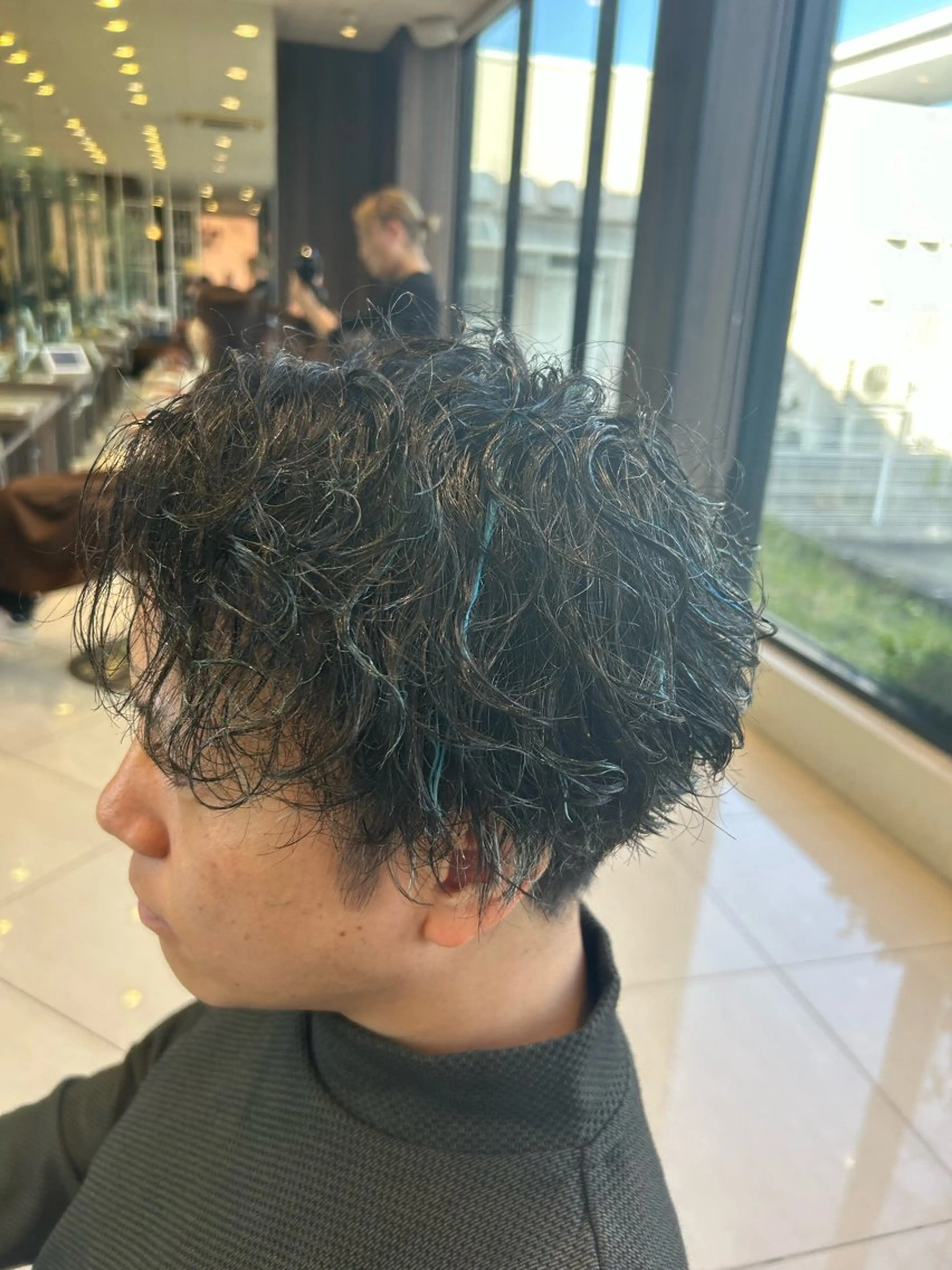 ショート パーマ メンズ メンズ専門 米山諒✂️のヘアスタイル