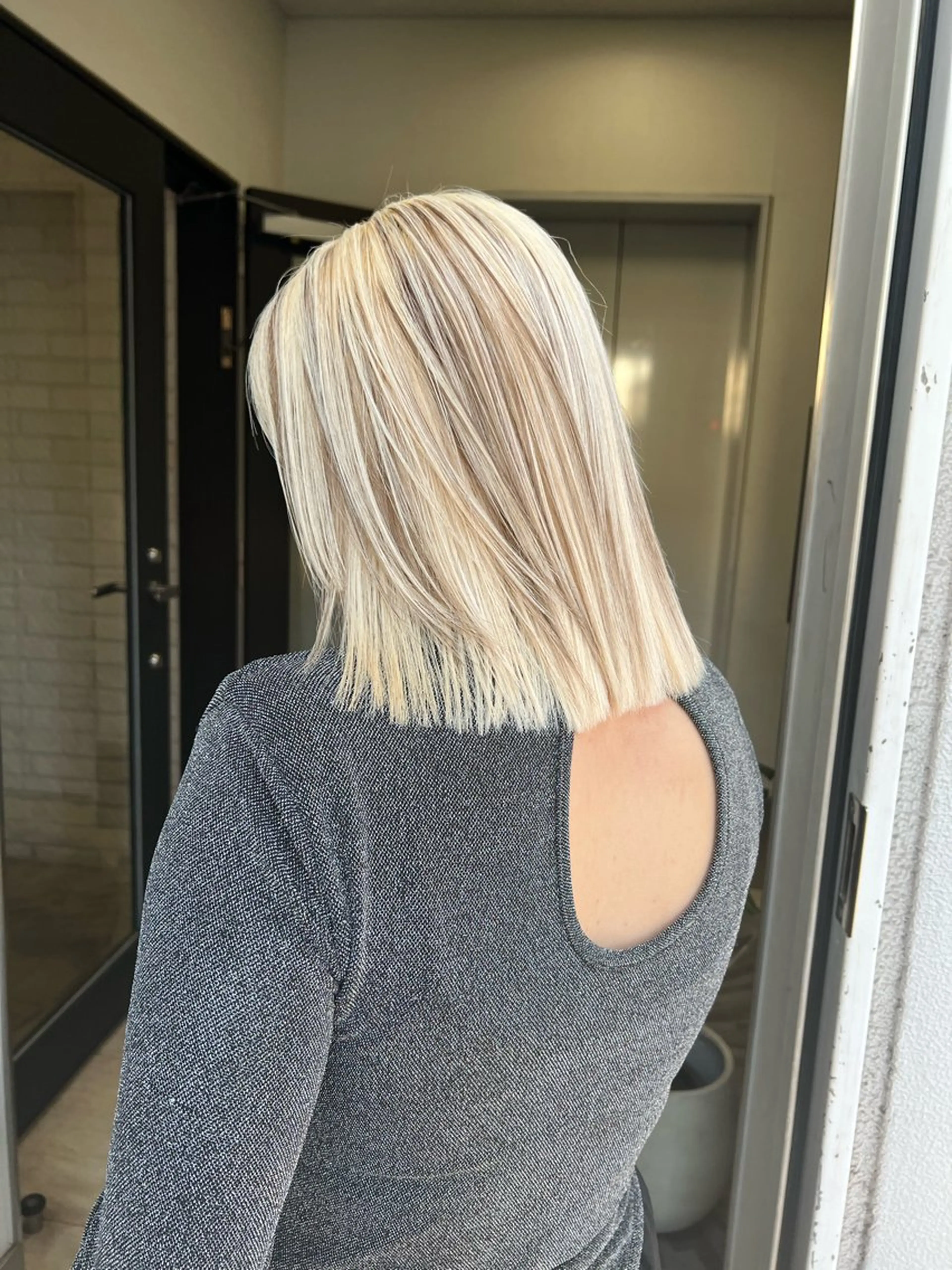 ミディアム ヘアカラー レイヤーカット/ /渋谷のヘアスタイル