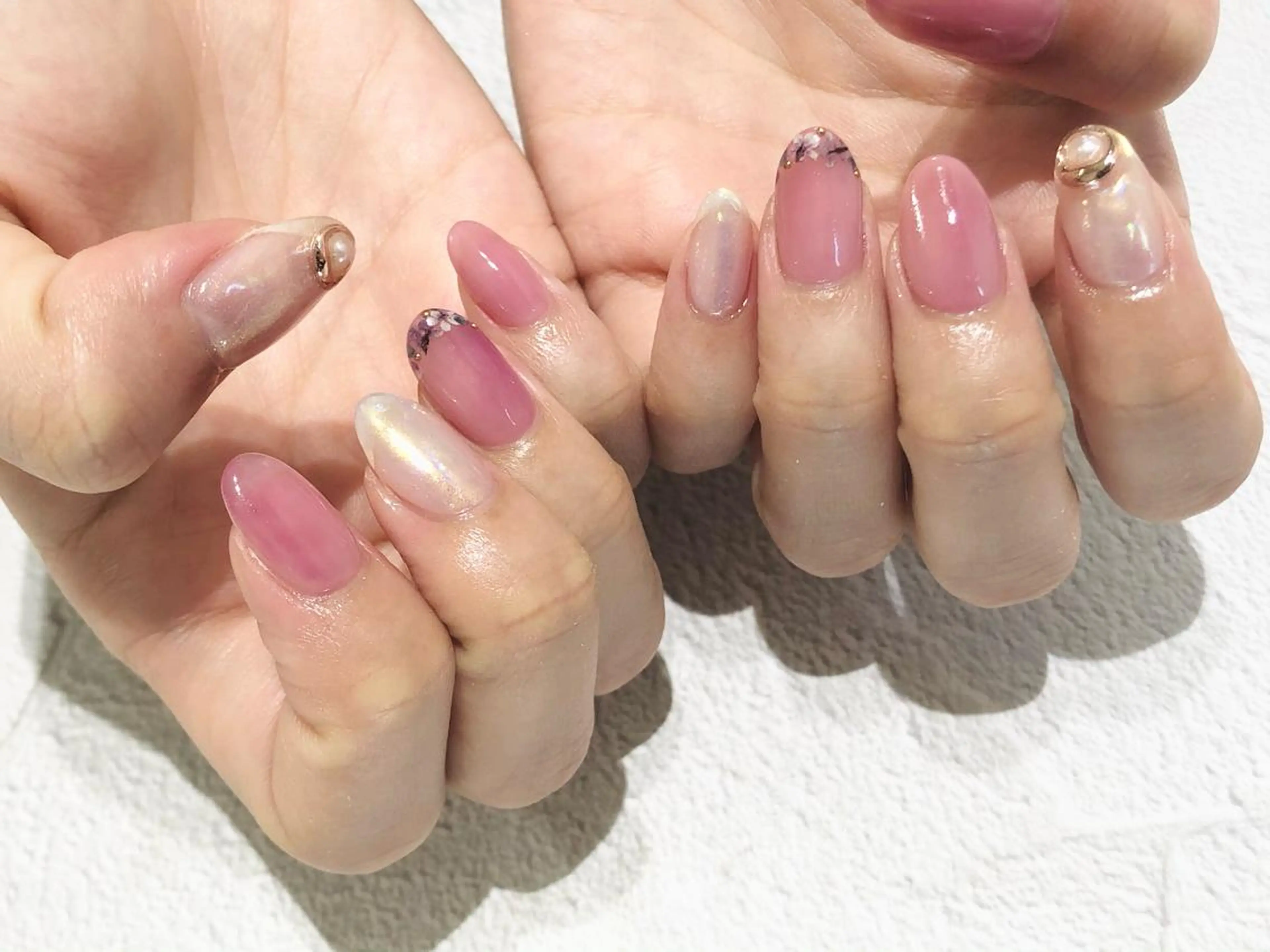 ネイル 舞田 苑香のネイルデザイン