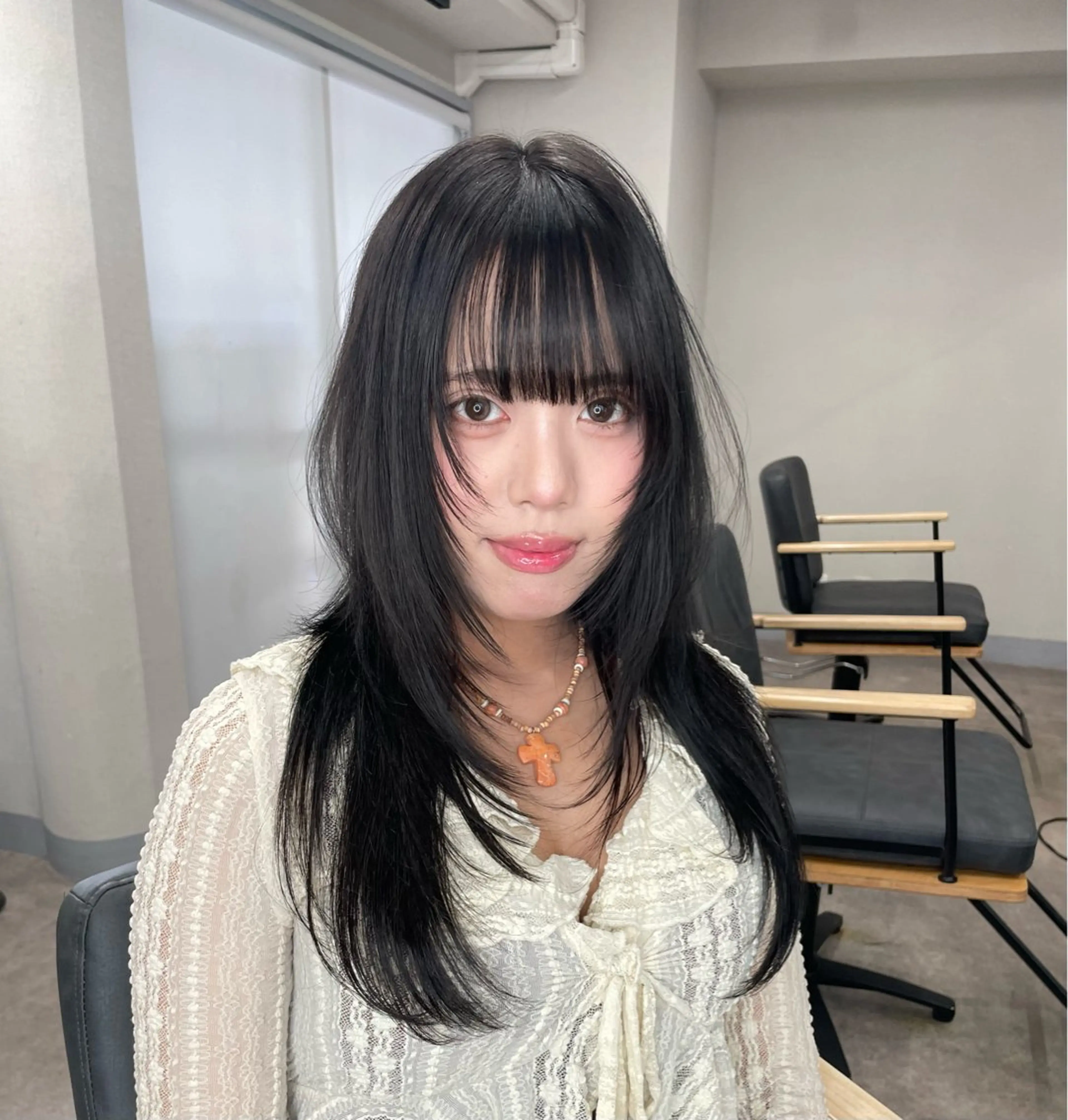 ロング カラー カット ヘアカラー トリートメント ヘッドスパ ヘアセット 🌟ブリーチ/ボブ/ レイヤー渋谷☀️のヘアスタイル