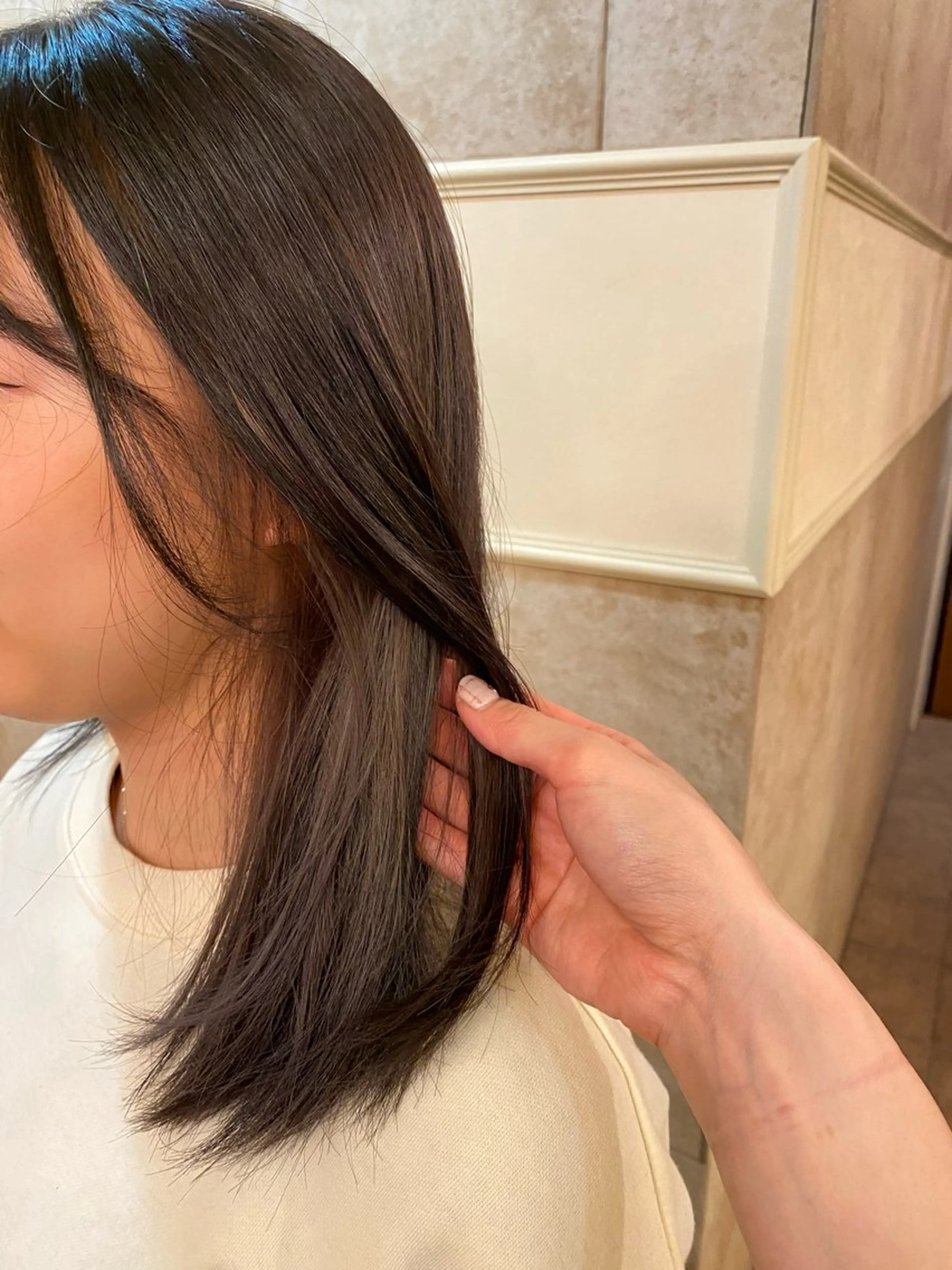 インナー➕オンカラー※オンカラー抜きのお値段です❗️の写真