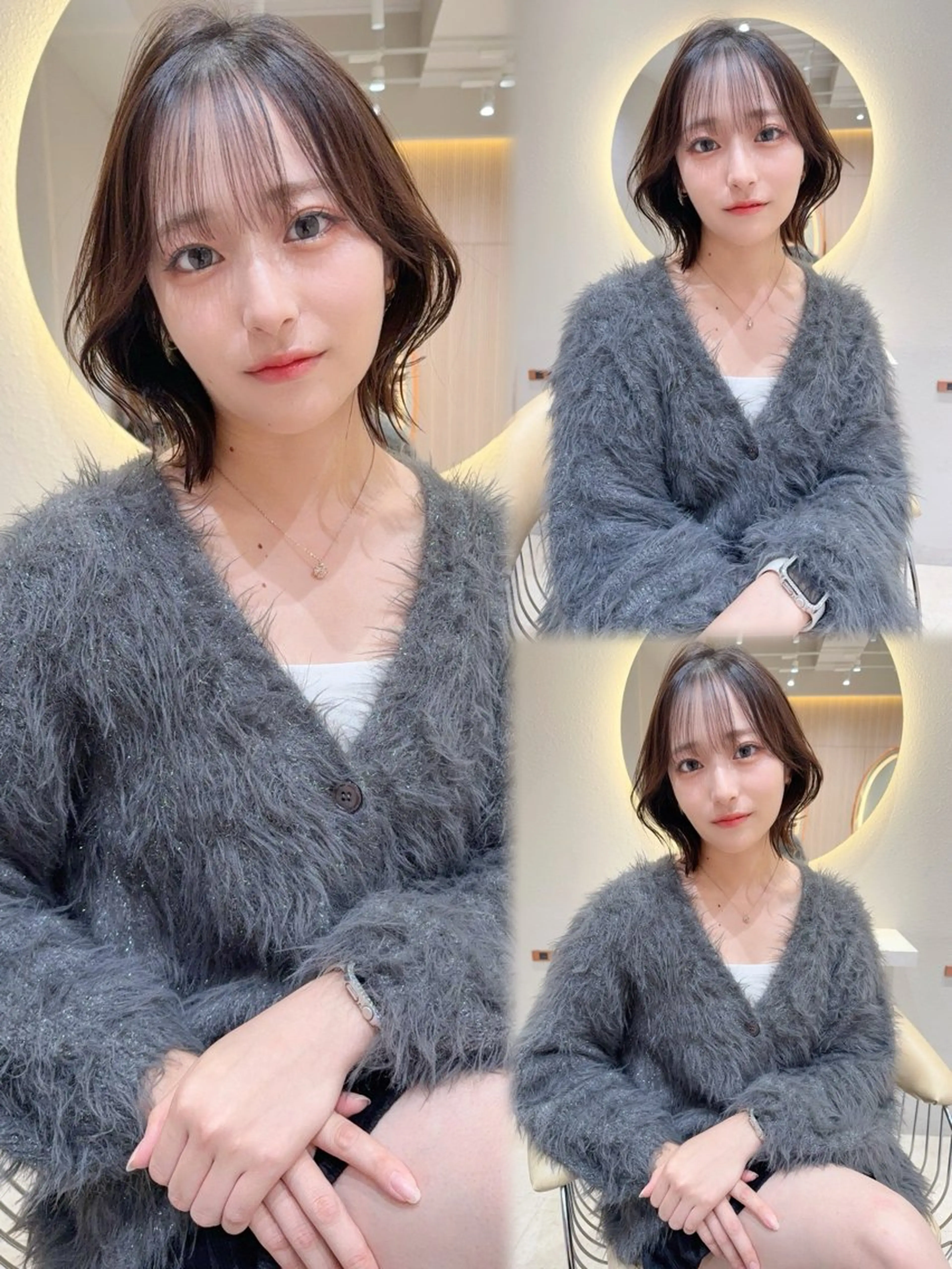 ショート カラー カット ヘアカラー トリートメント 縮毛矯正✨🫧 レイヤー川村利幸のヘアスタイル