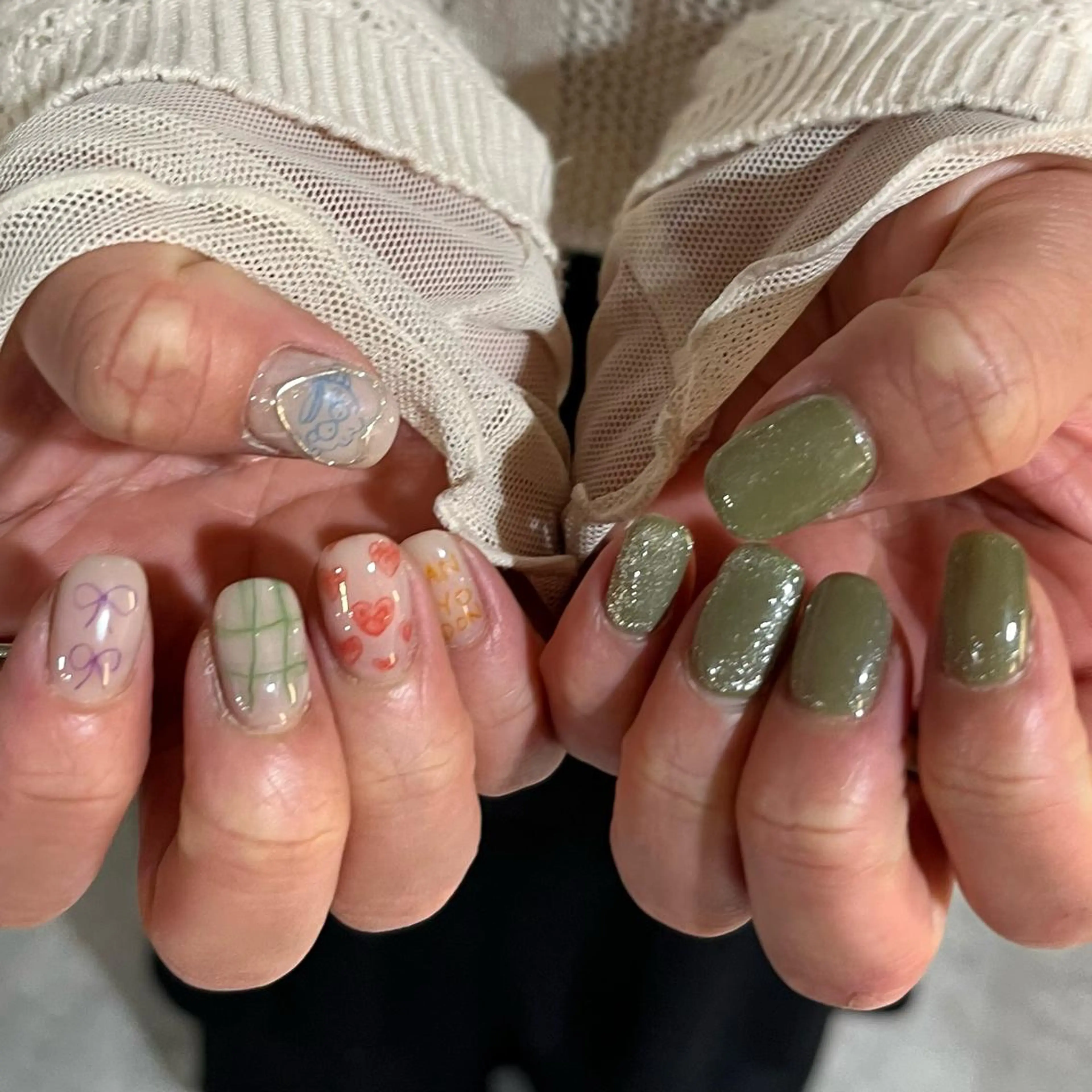 ネイル ハンドネイル 長谷川 亜美のネイルデザイン