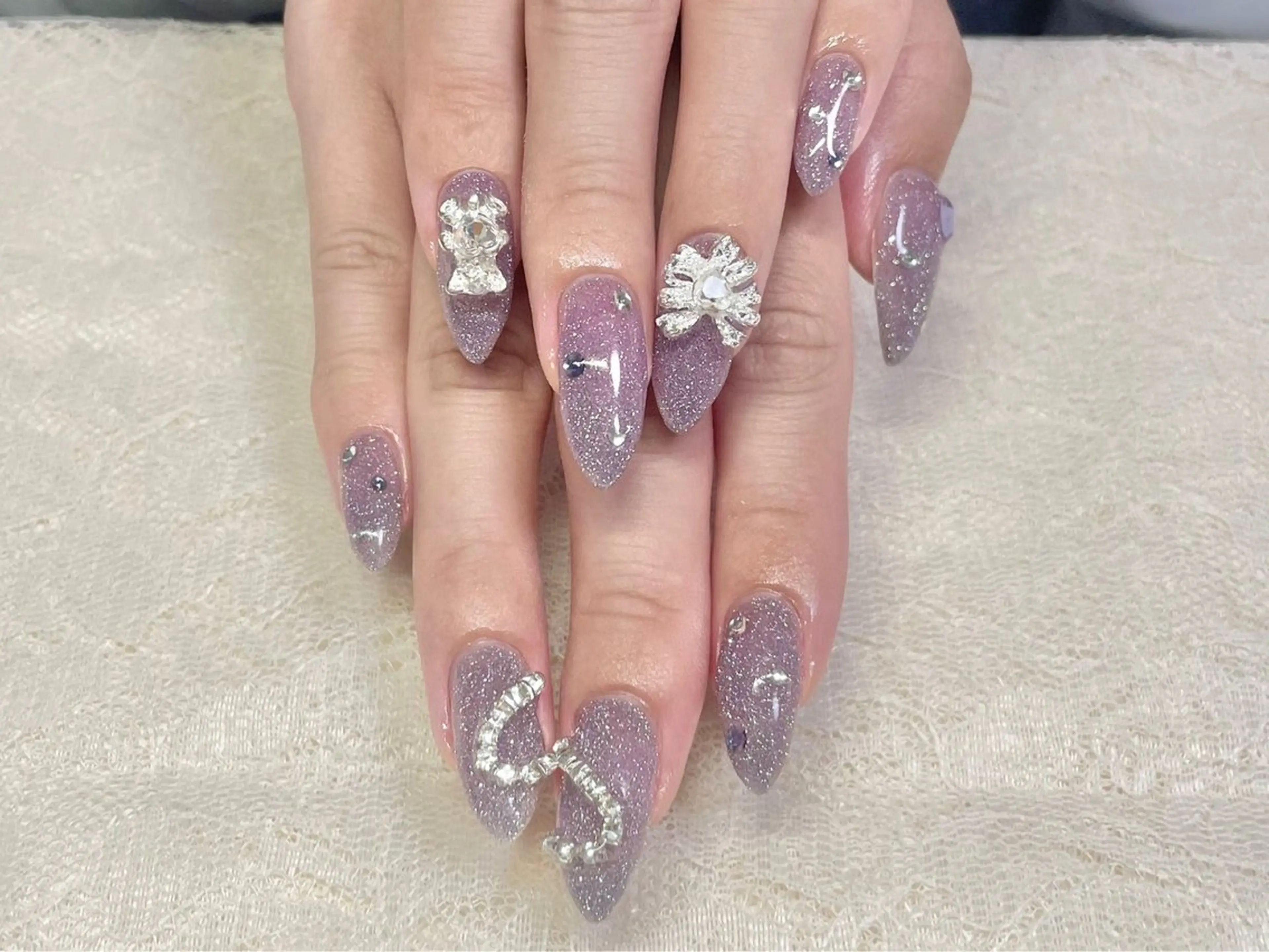 ◆ハンド【フラッシュネイル】 (オフ無し)の写真