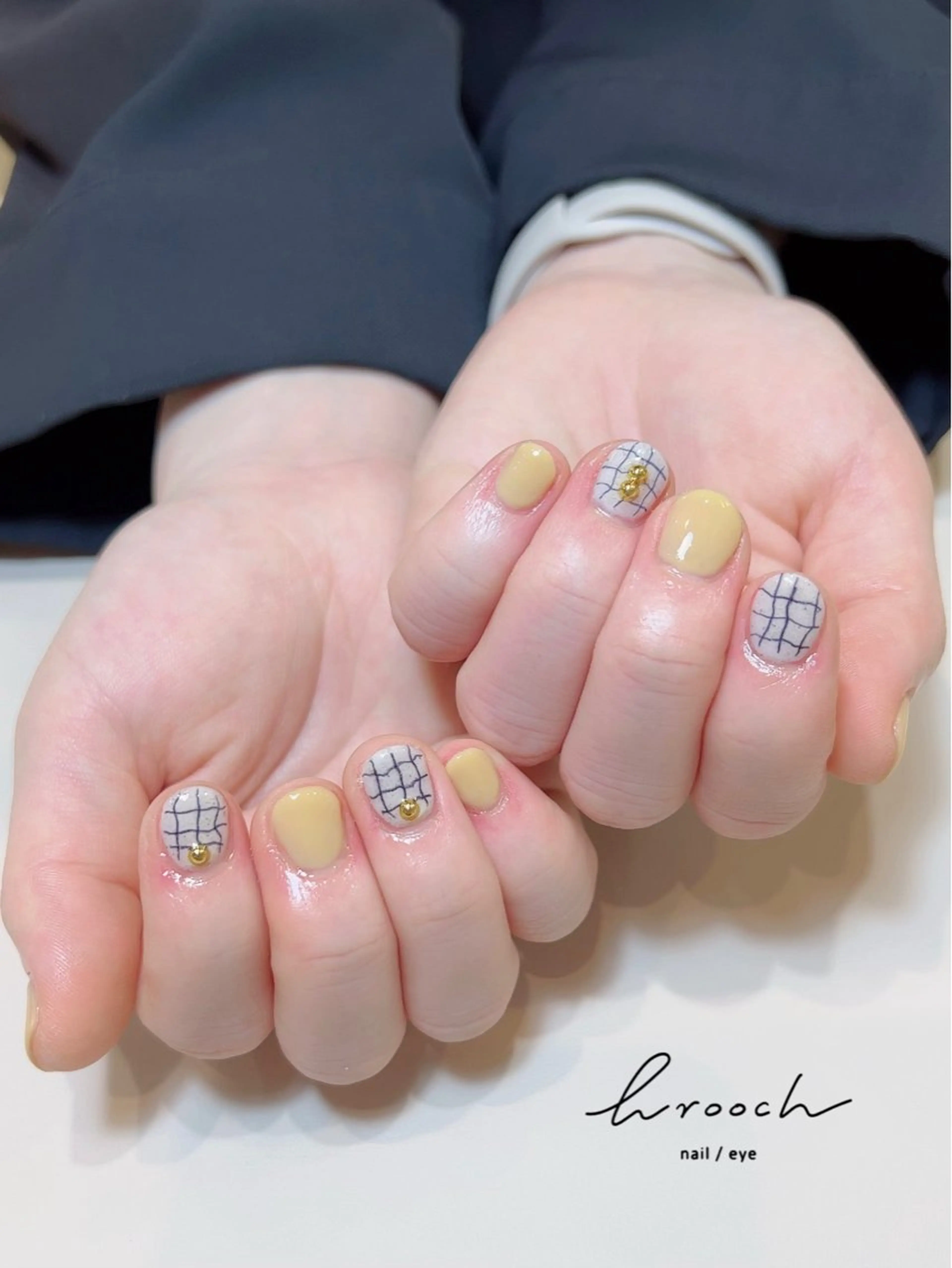 ネイル ハンドネイル BRooCH 市川かおりのネイルデザイン