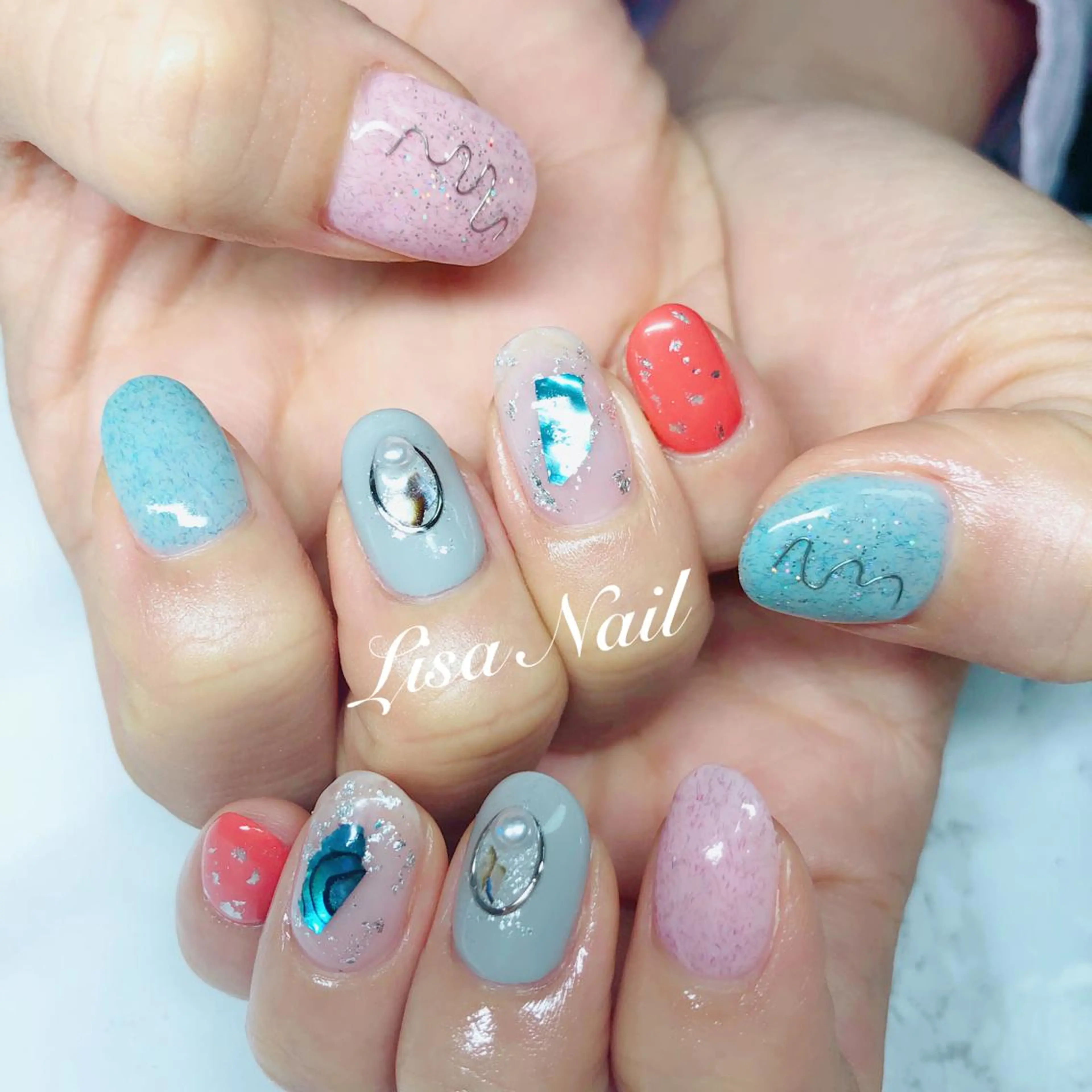 ネイル 🎀 RI🎀のネイルデザイン