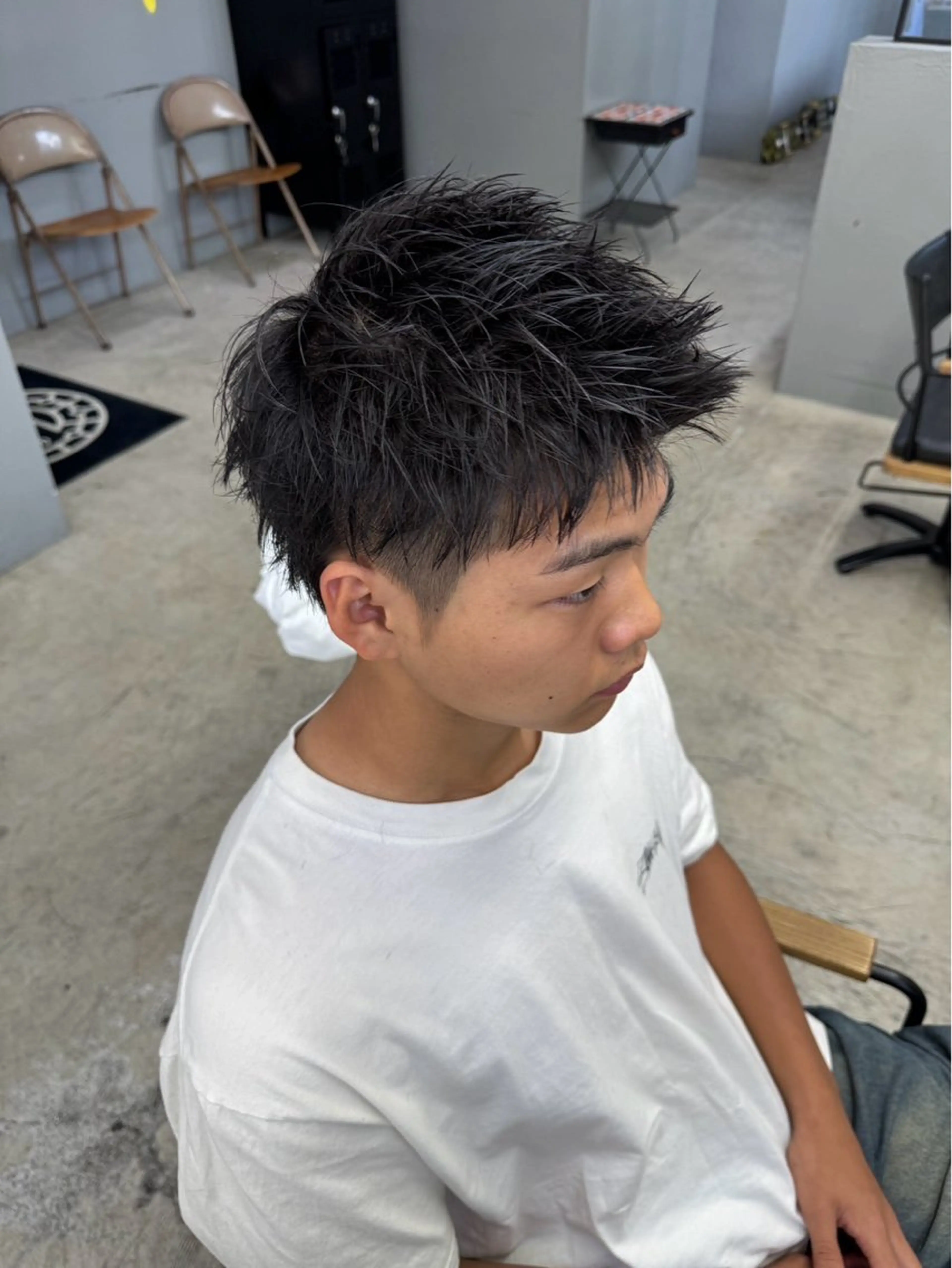 ショート メンズ メンズ専門サロン wokeのヘアスタイル