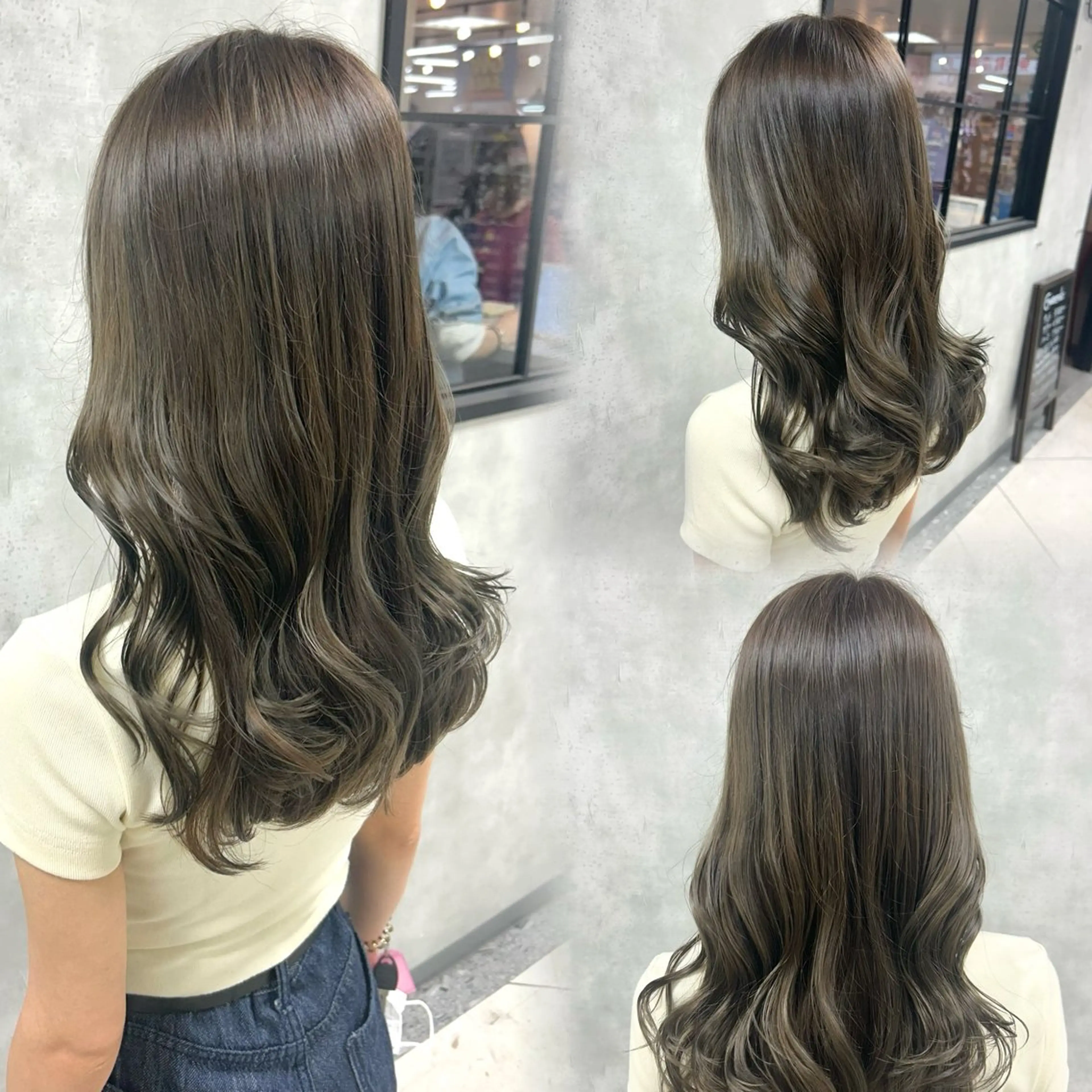 ロング カラー カット ヘアカラー トリートメント 🌈半谷 千尋⛅️✨のヘアスタイル