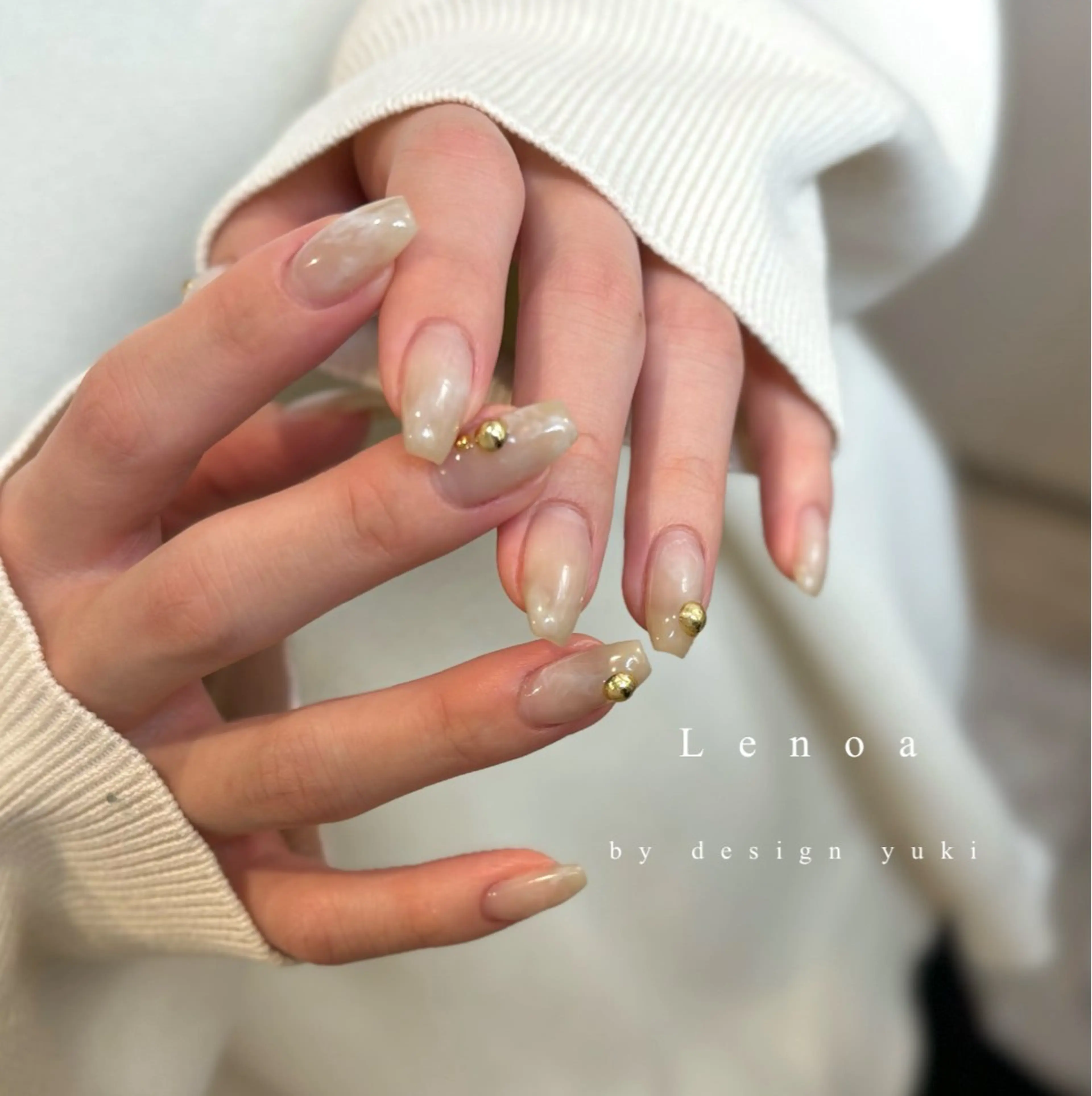 ネイル ハンドネイル Lenoa Yukiのネイルデザイン