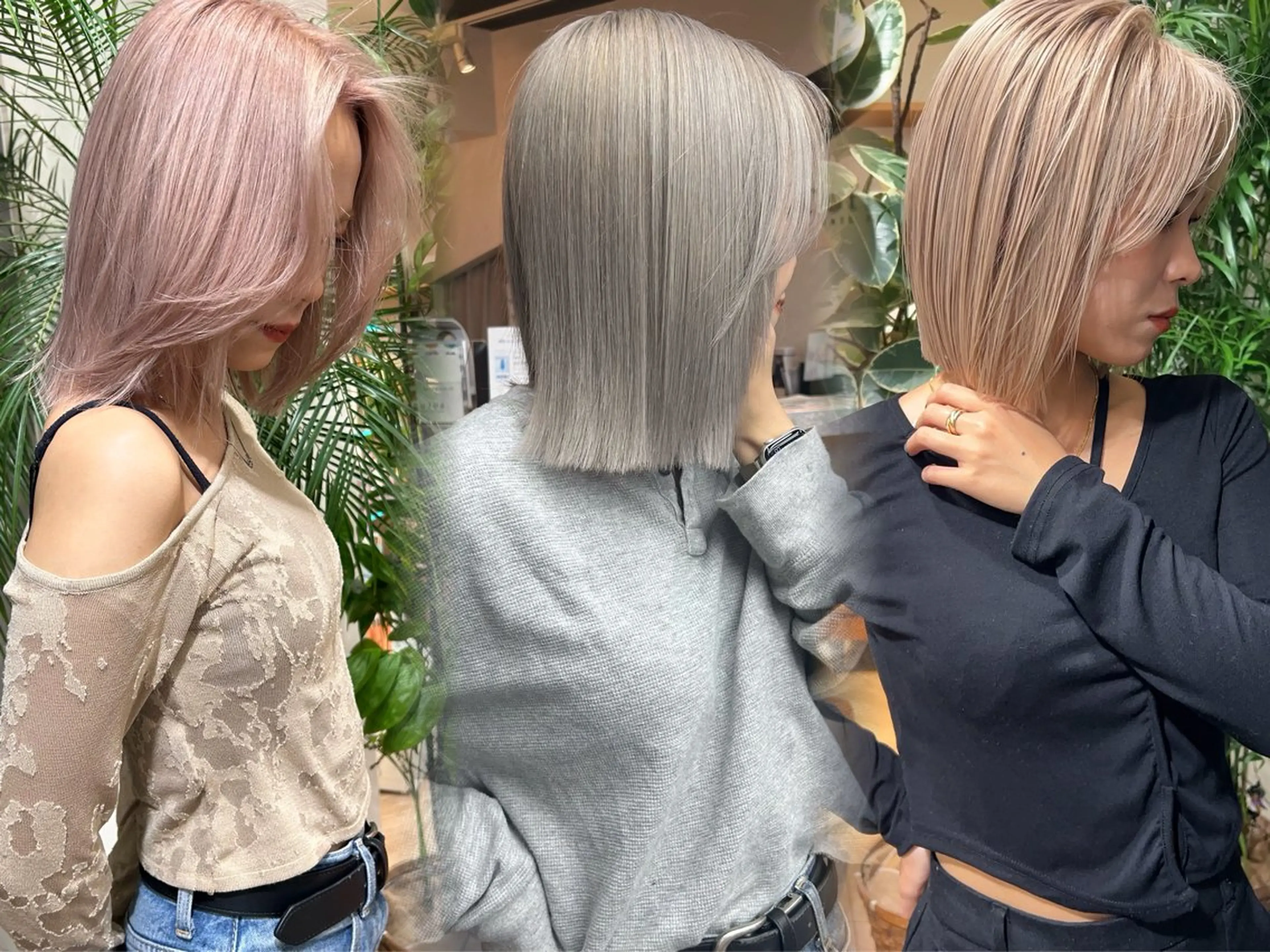 ミディアム 💎艶カラー+美髪 +髪質改善💎のヘアスタイル