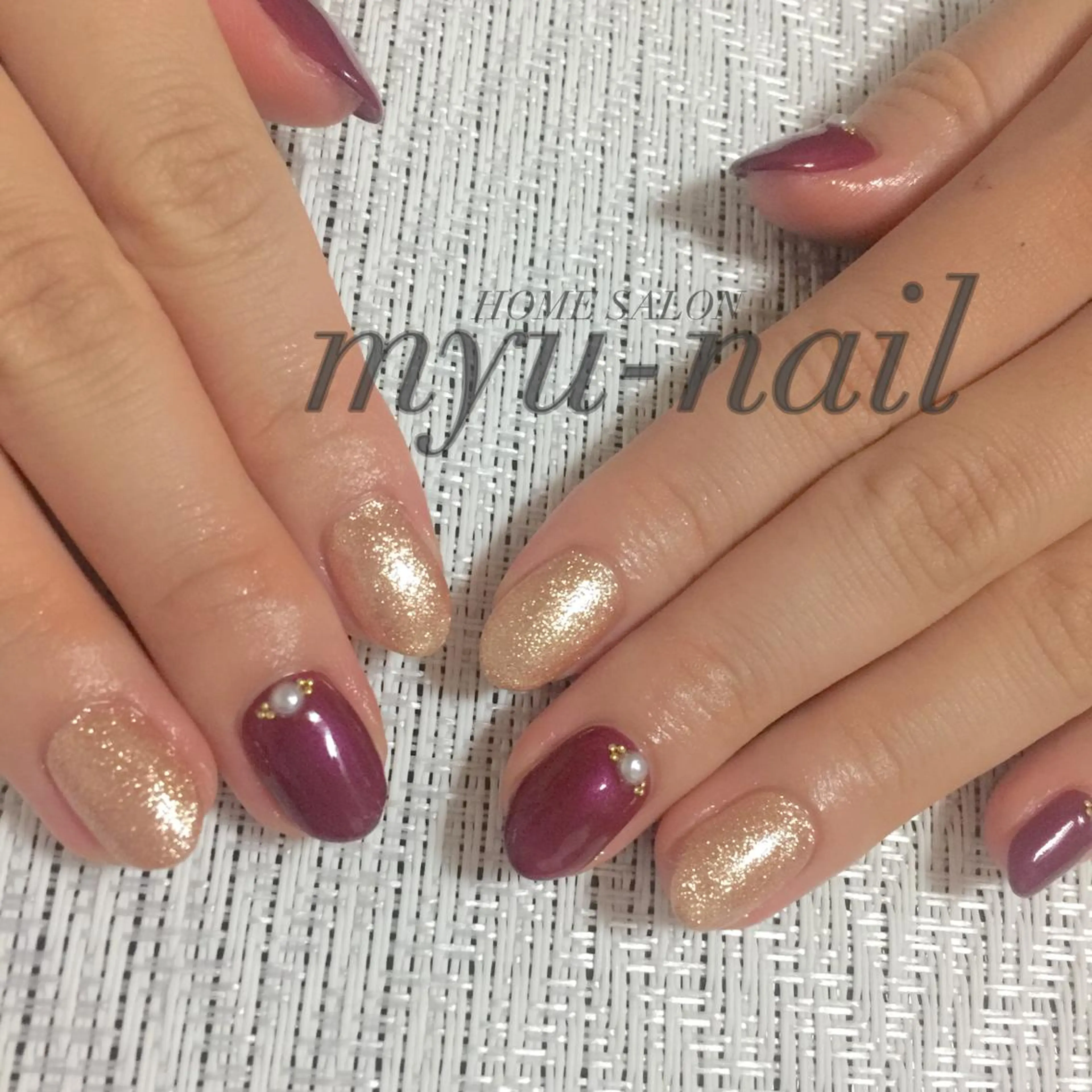 ネイル ホームサロン myu-nailのネイルデザイン