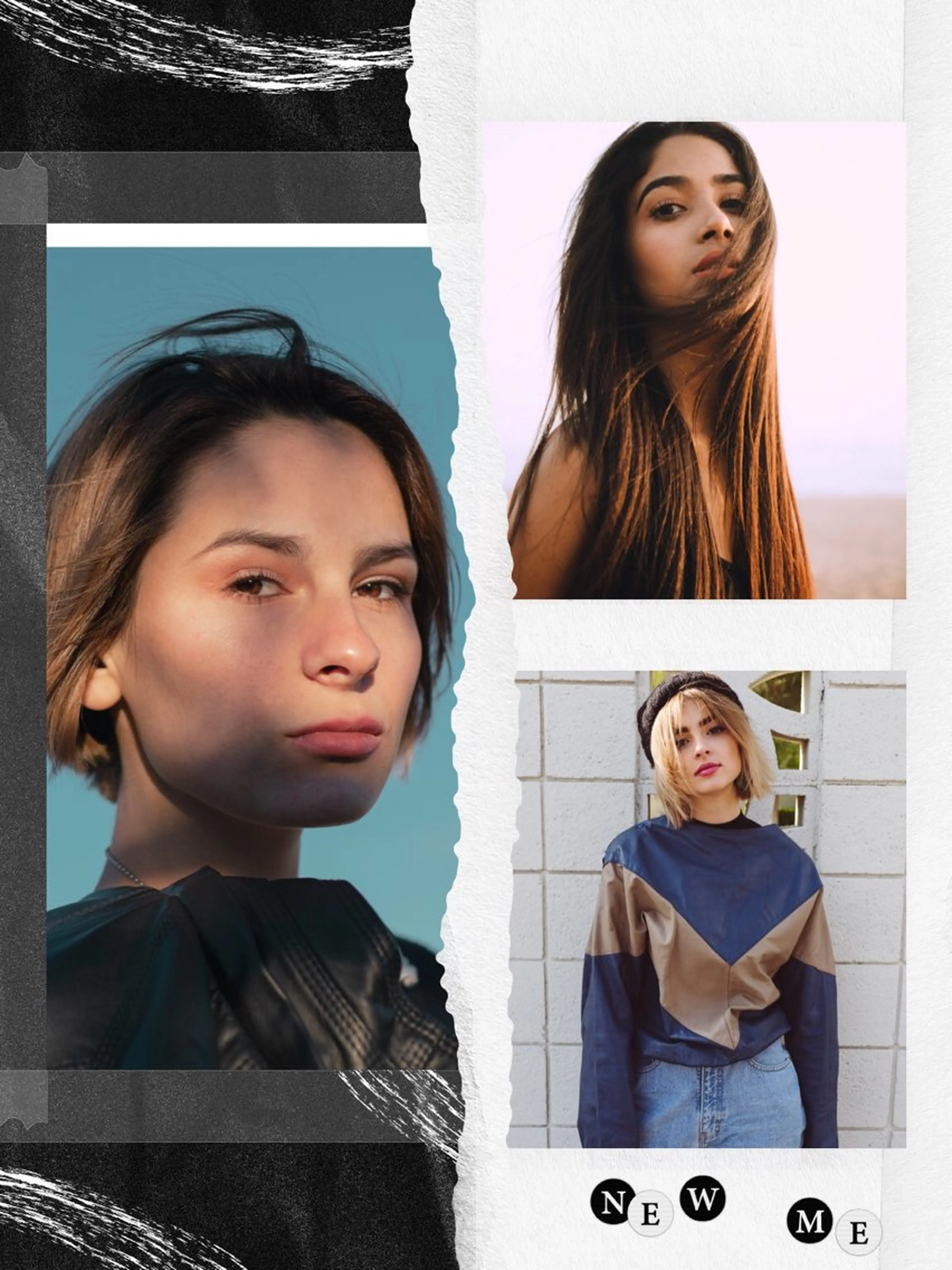 カット＋似合わせカラー＋トリートメントの写真