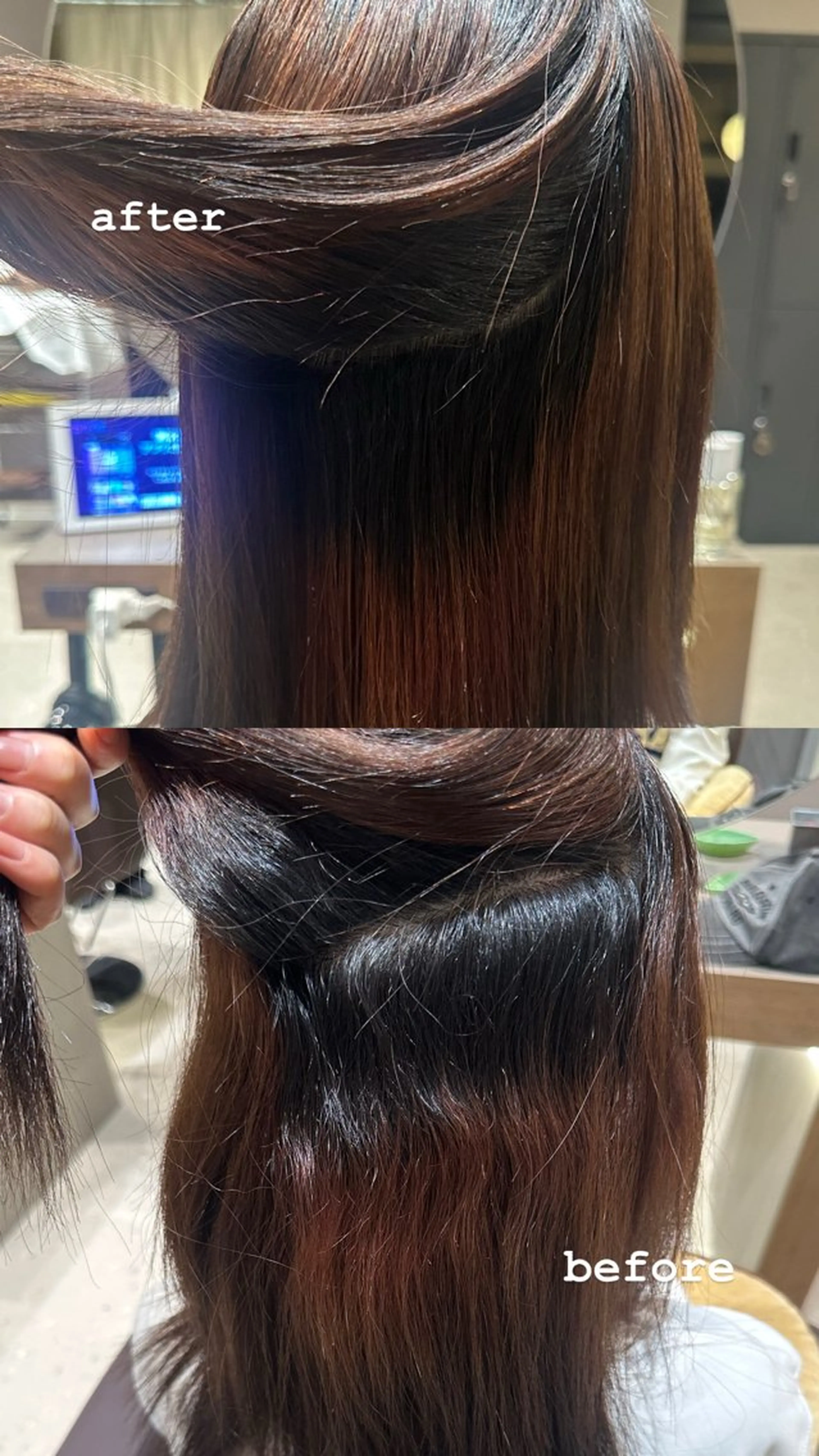 縮毛矯正 🖤ྀི渡邉 あみか🖤ᩚのヘアスタイル