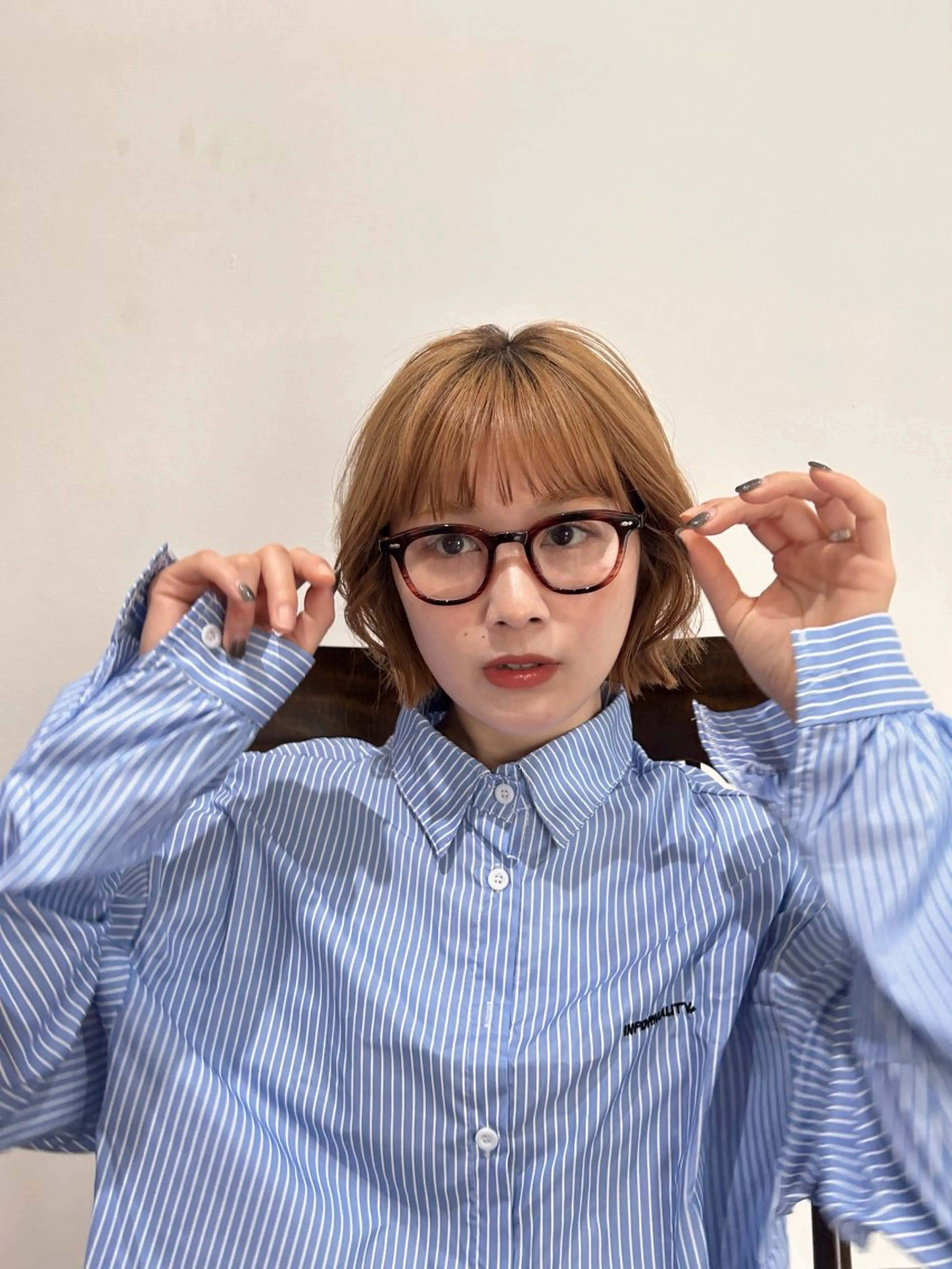 ショート カラー ヘアアレンジ ⚡️Hiroto/ men’sのヘアスタイル