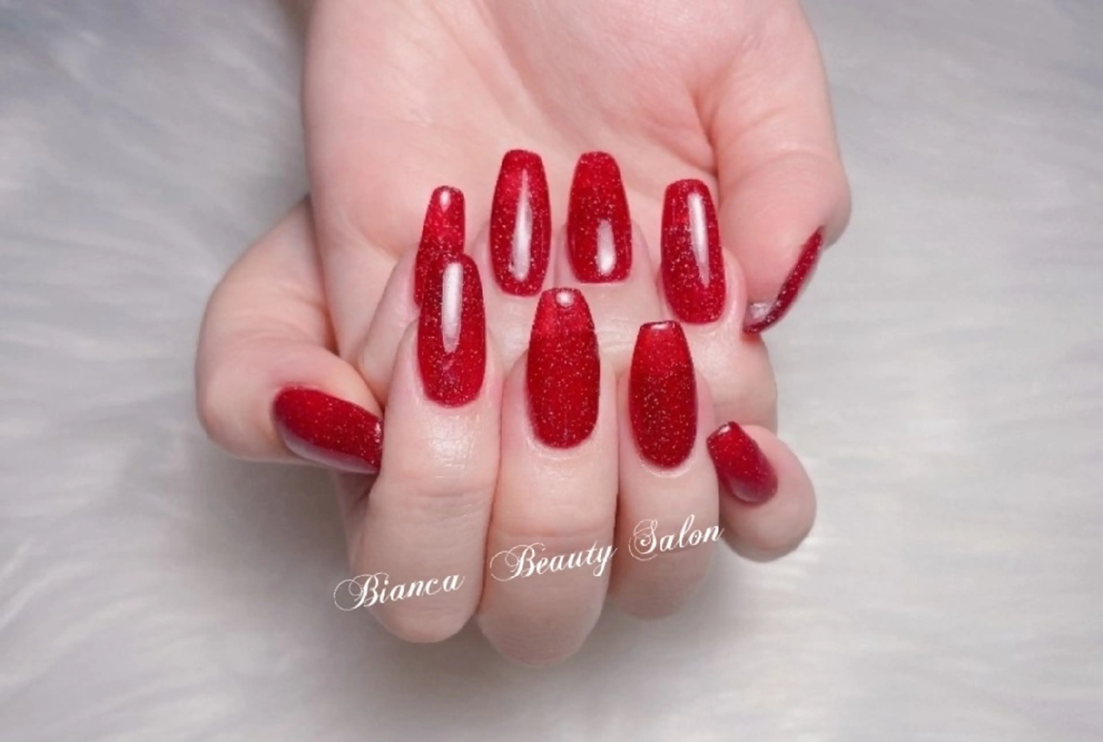 ネイル ハンドネイル ハンドケア 星みこと 長さ出し得意のネイルデザイン