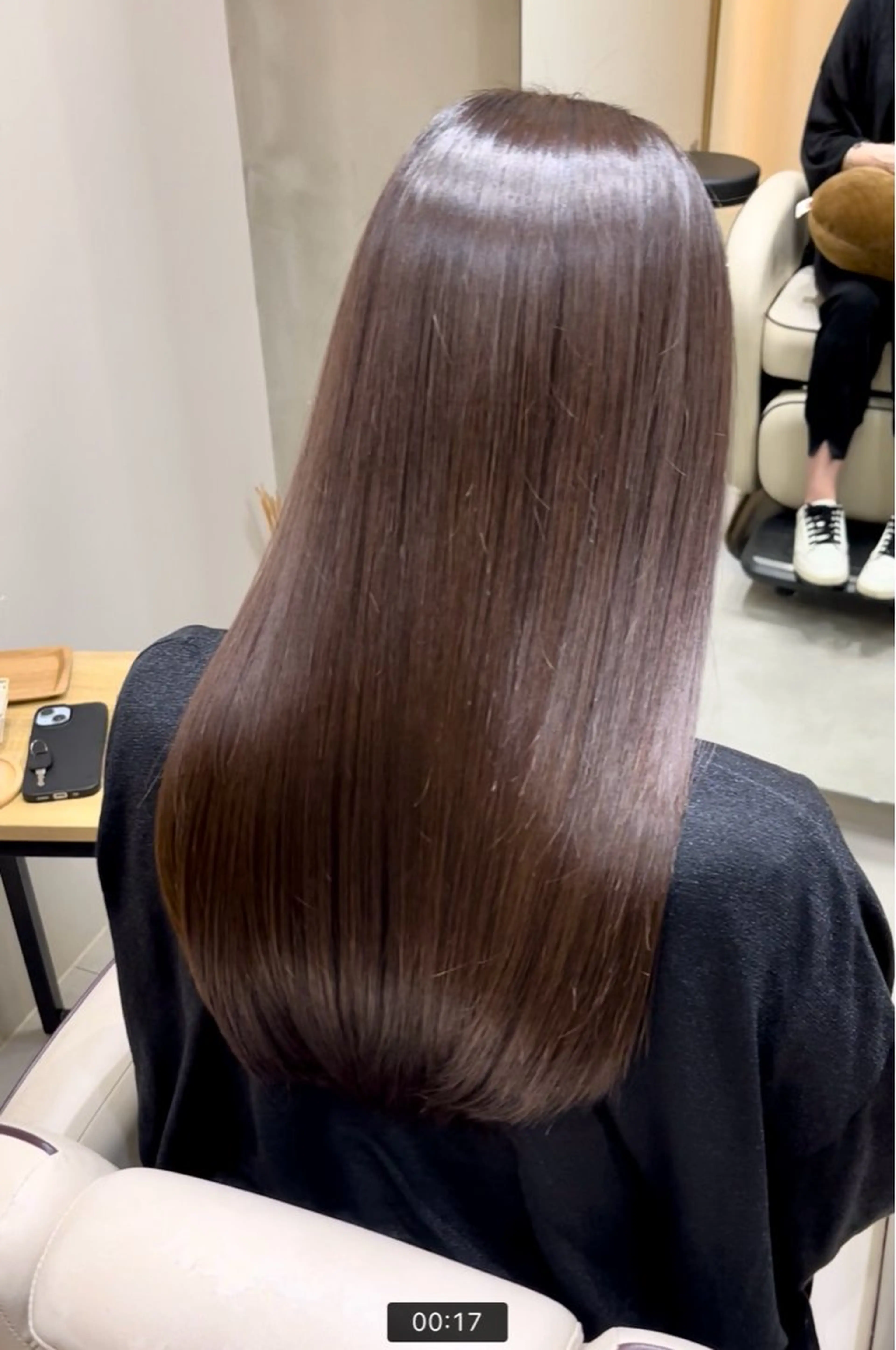 ロング おしゃれ染めで白髪を 染める/山口玲緒奈のヘアスタイル