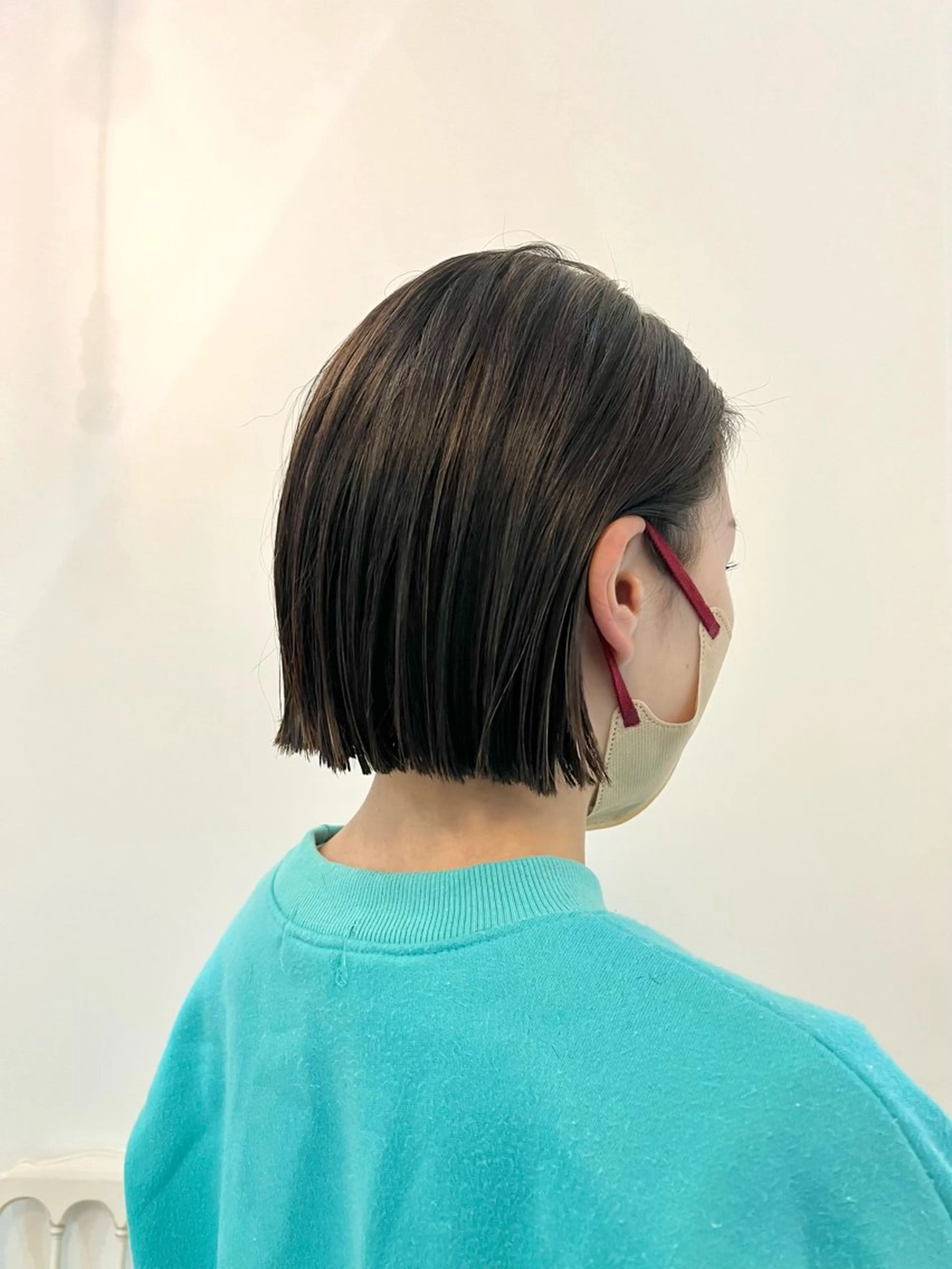 ショート カラー en,ボブ/レイヤー パーマ/透明感カラーのヘアスタイル