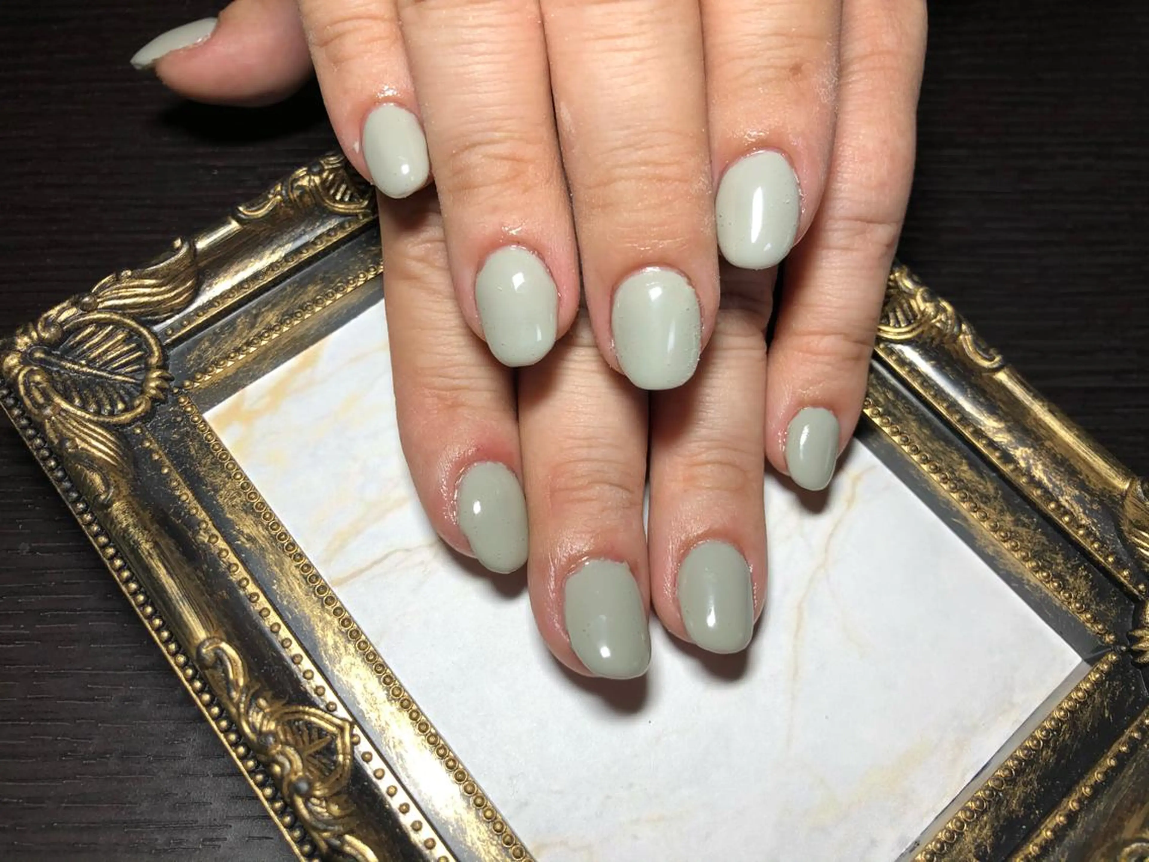 ネイル ワンカラーネイル Nail salon Caco.のネイルデザイン