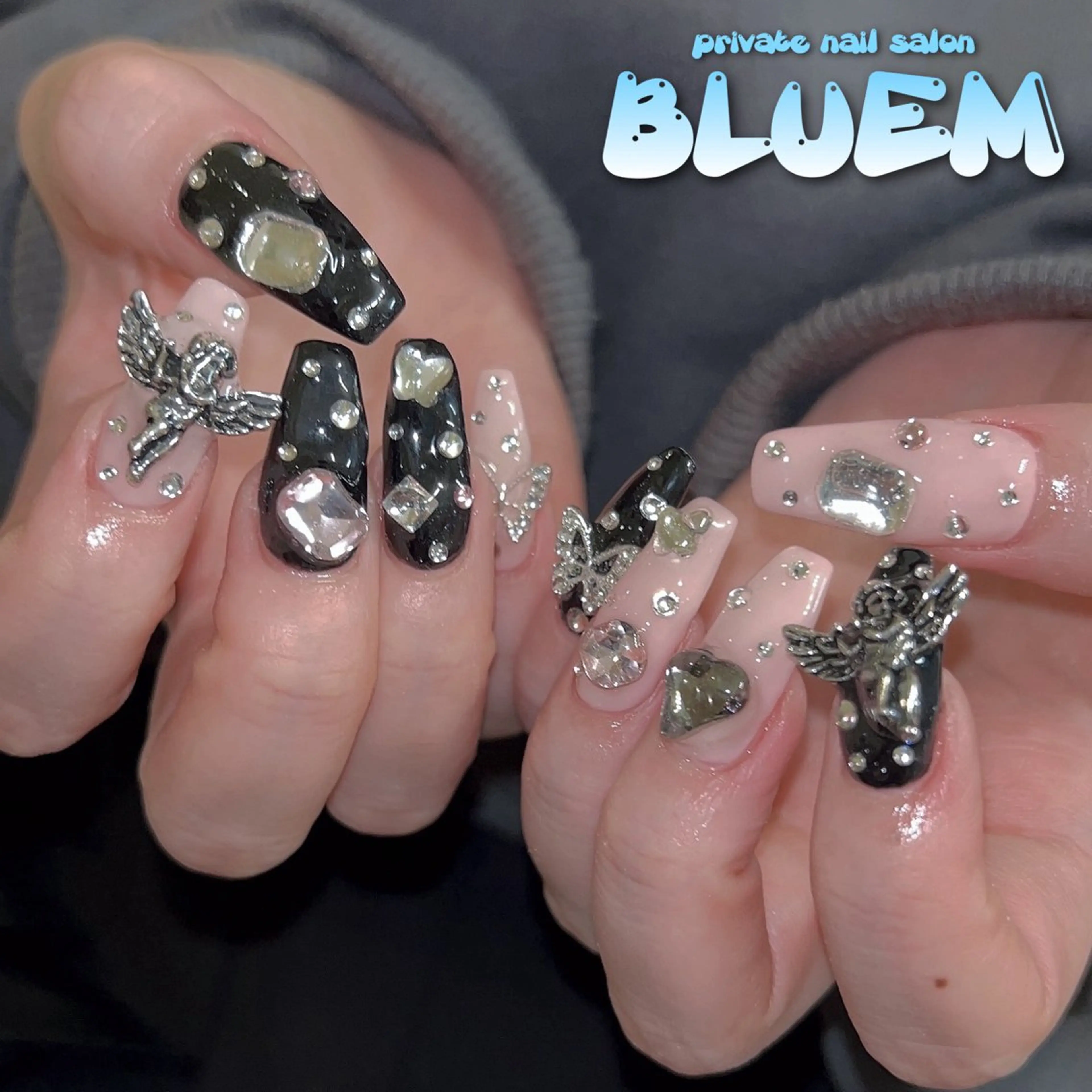 ネイル ハンドネイル BLUEM なな🐶のネイルデザイン