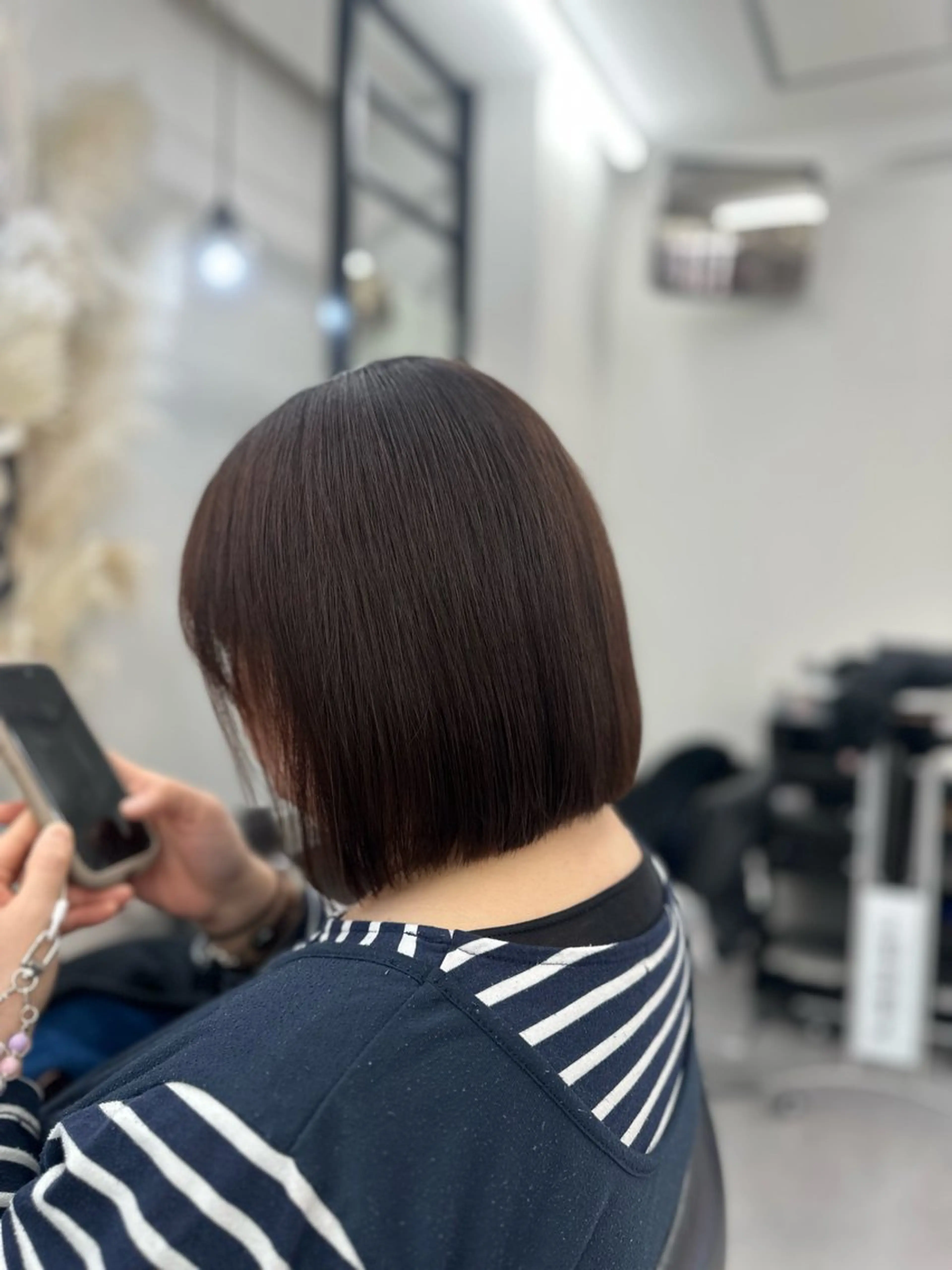 ショート カット ヘアカラー トリートメント ブリーチなし/透明感 NONO💖のヘアスタイル