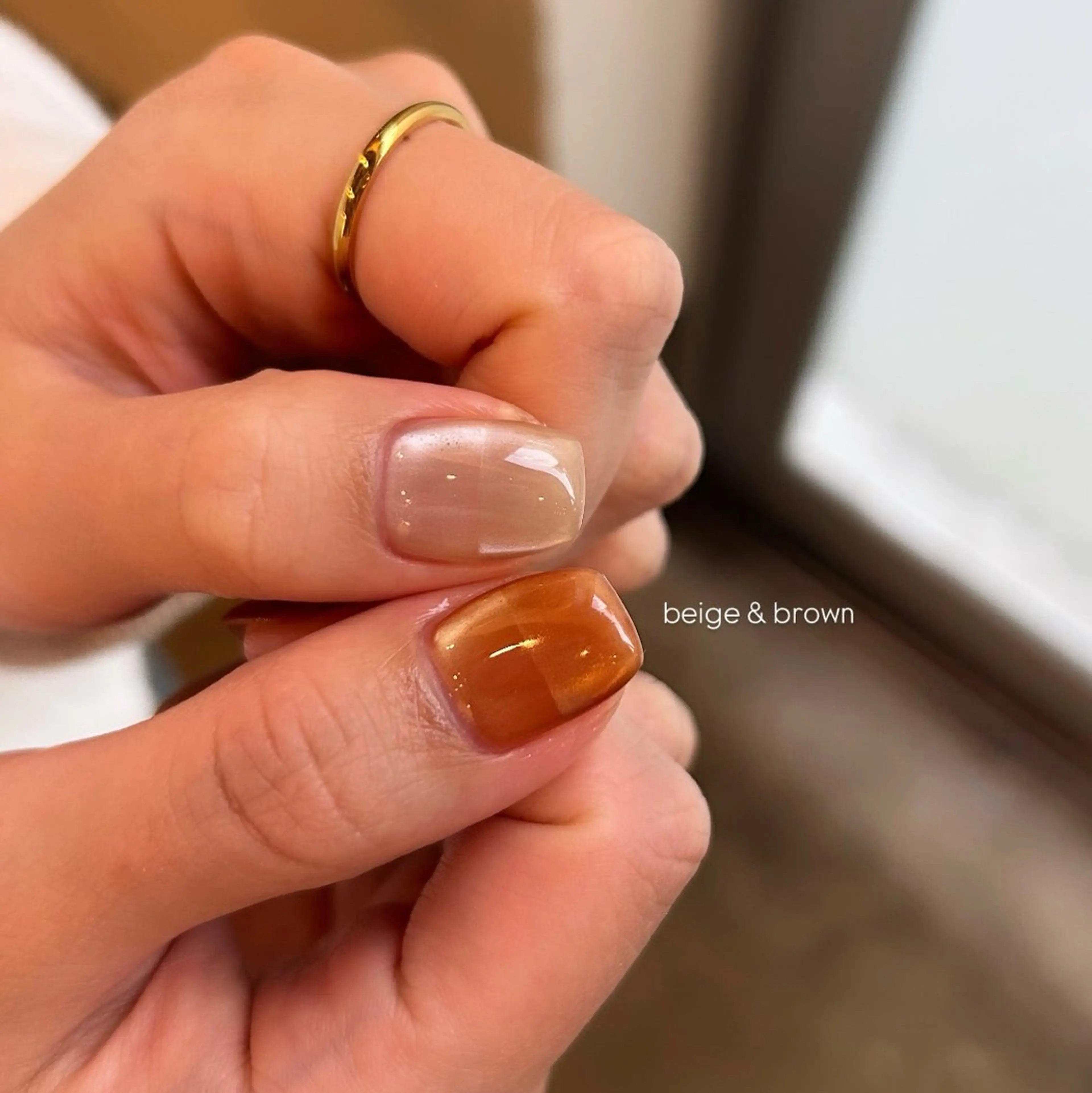 ネイル マグネットネイル Yumi シンプルネイルのネイルデザイン