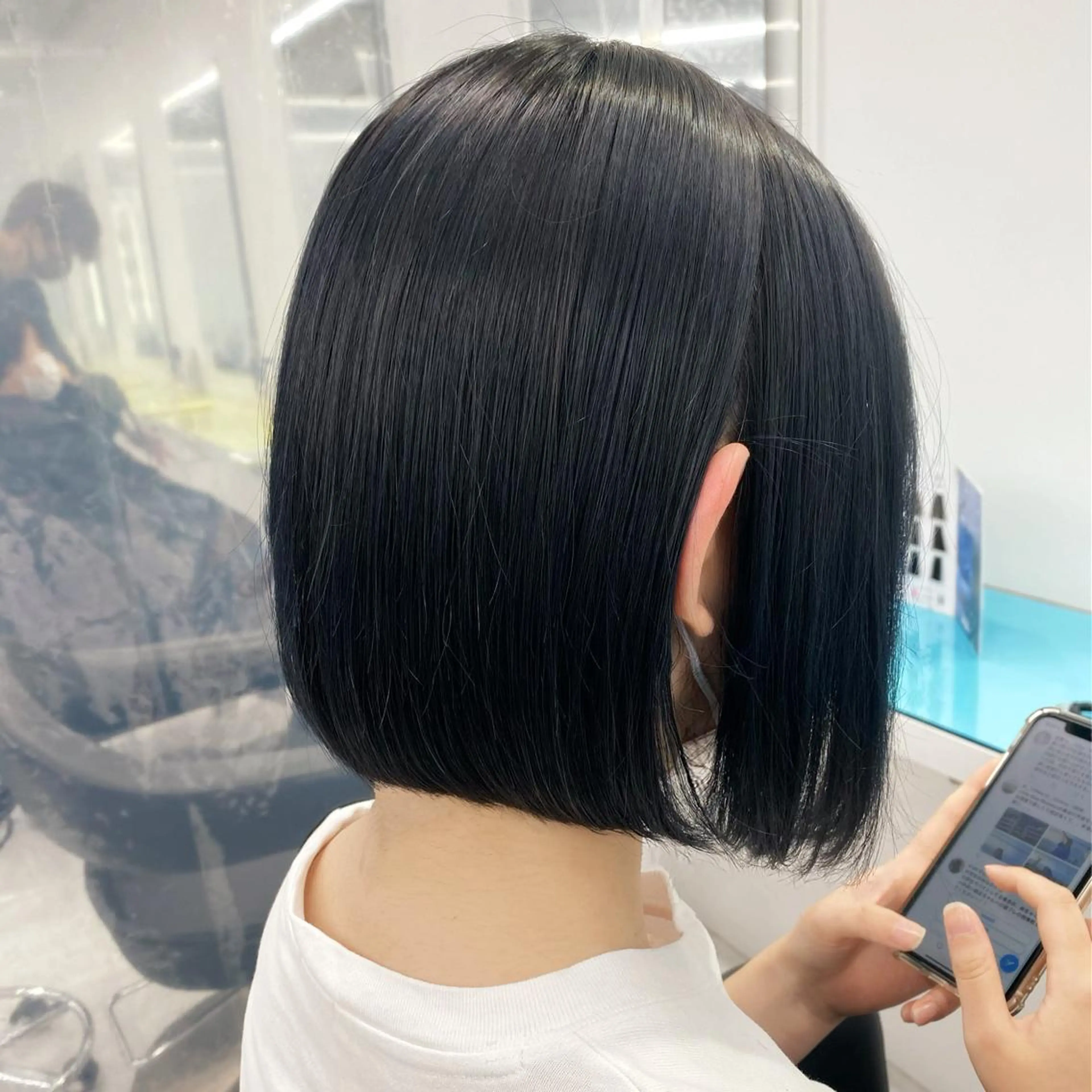 ショート カラー 💕コテ巻き風パーマ 💕KEIYA 💕のヘアスタイル