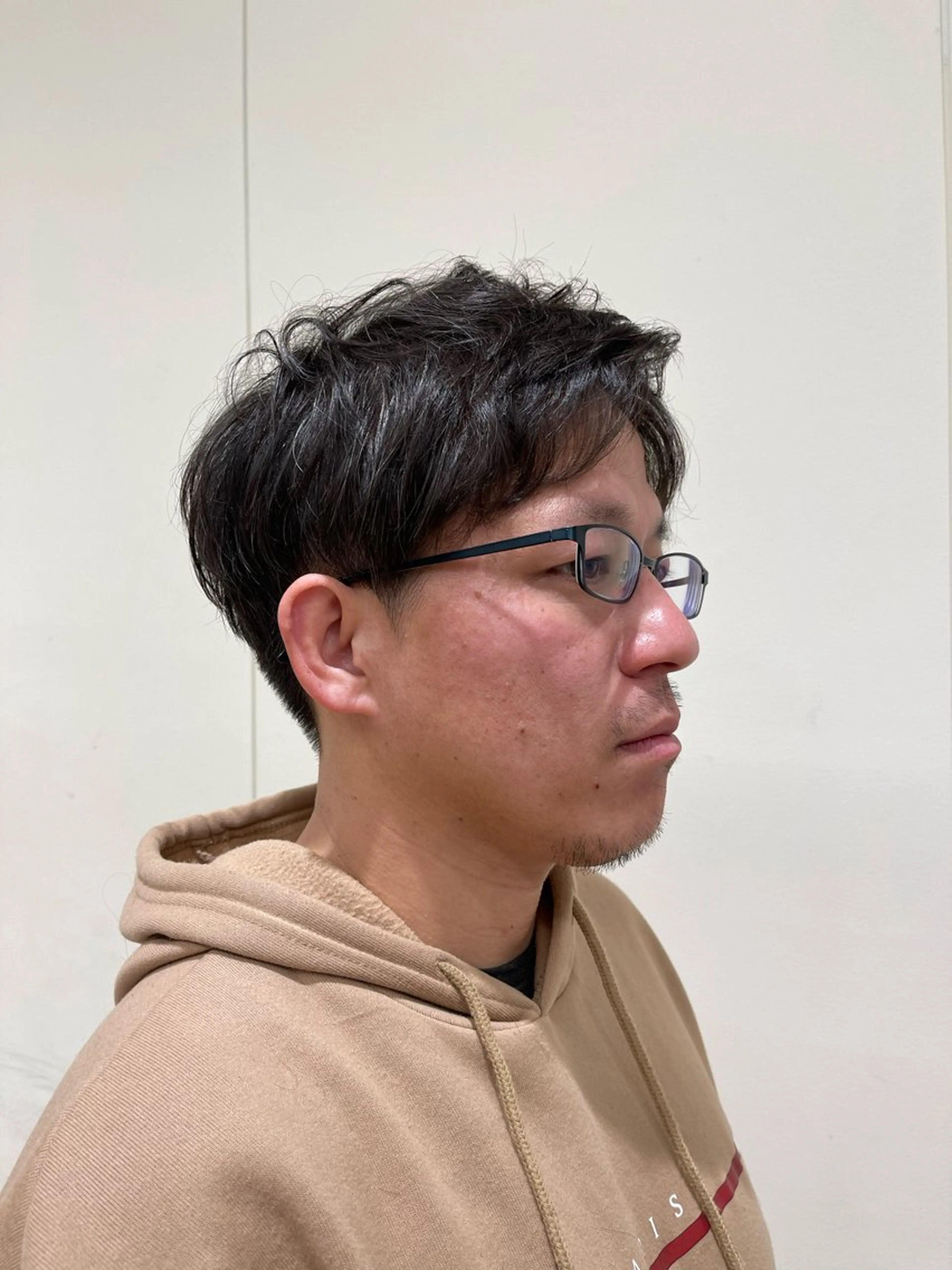 メンズ ショート/ボブ/ハイ トーン/Nanahaのヘアスタイル