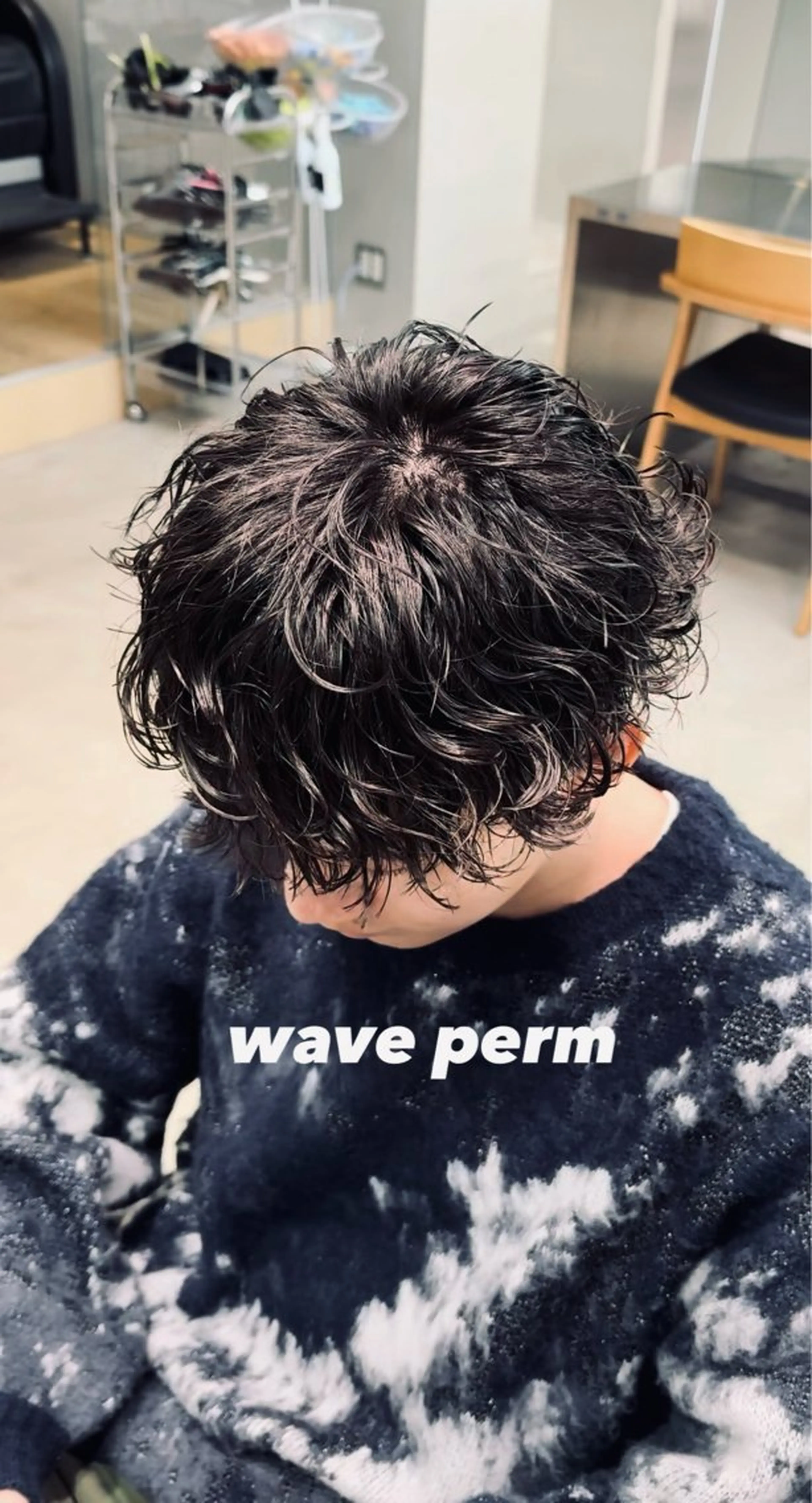 ショート パーマ カット パーマ fifth天神パーマ メンズ特化/虎太郎のヘアスタイル