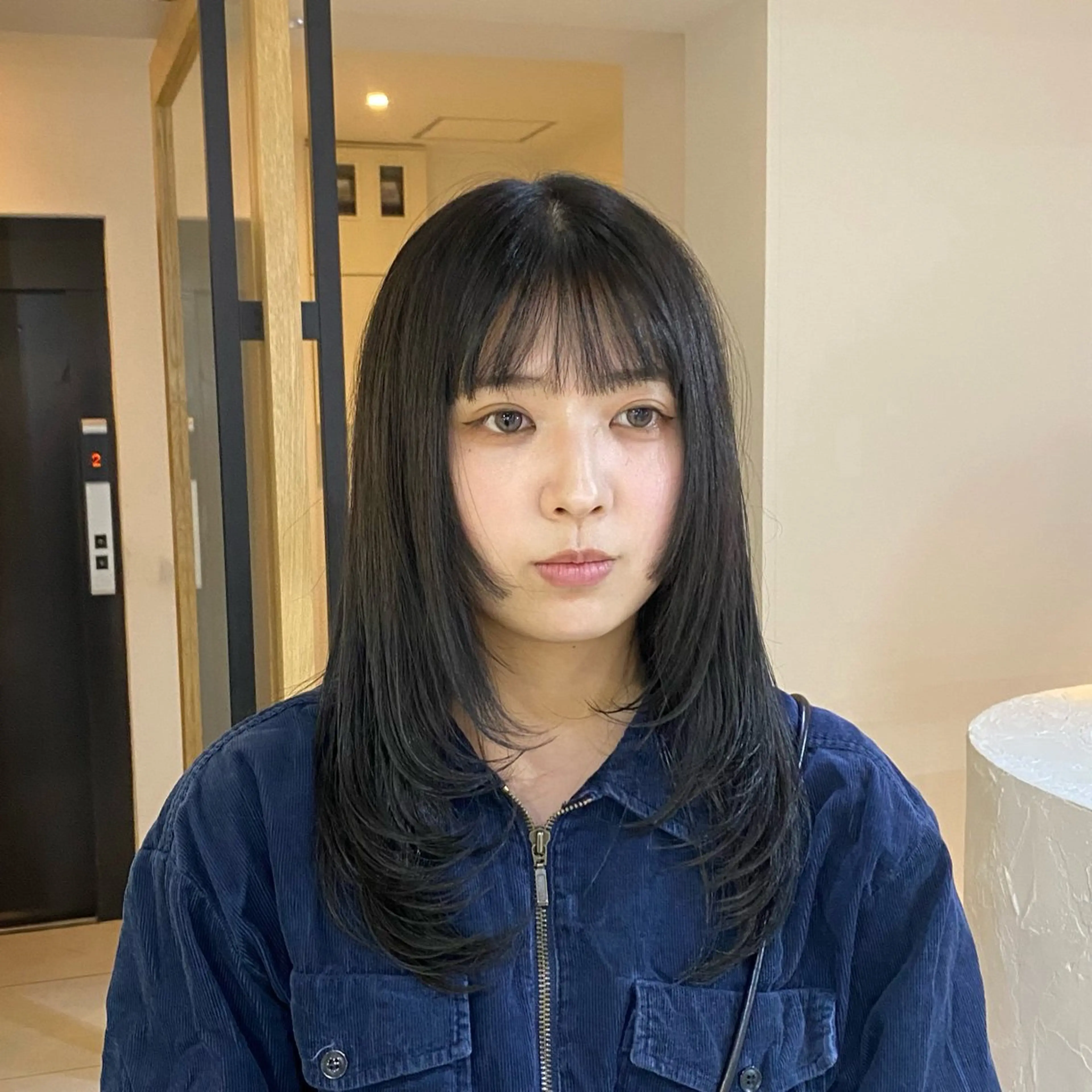 ロング 姫カット レイヤーカット カット ヘアカラー トリートメント _YUCCA_ rikanaのヘアスタイル