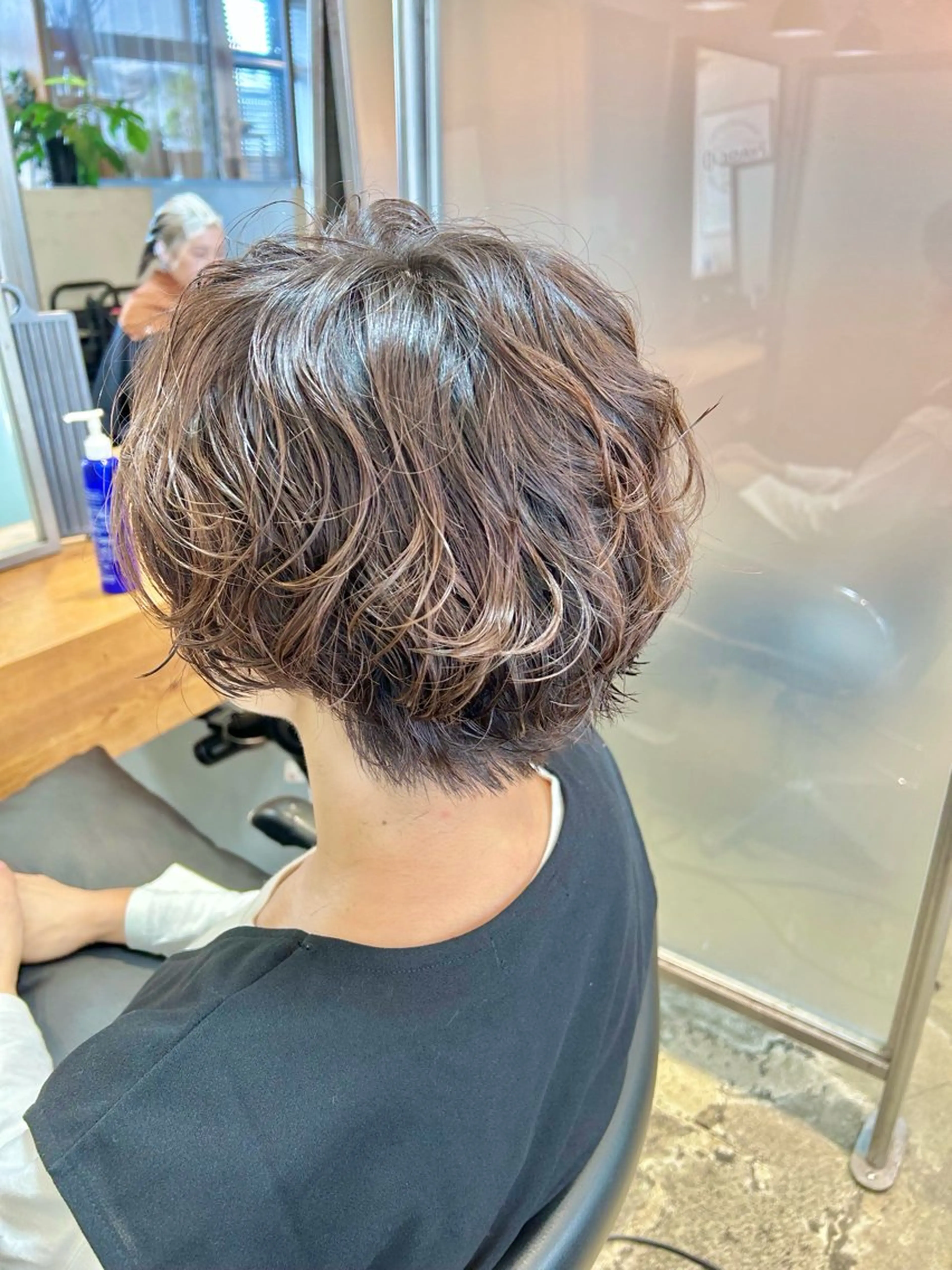 ショート カラー パーマ メンズ 🫧ショート 🫧RENのヘアスタイル
