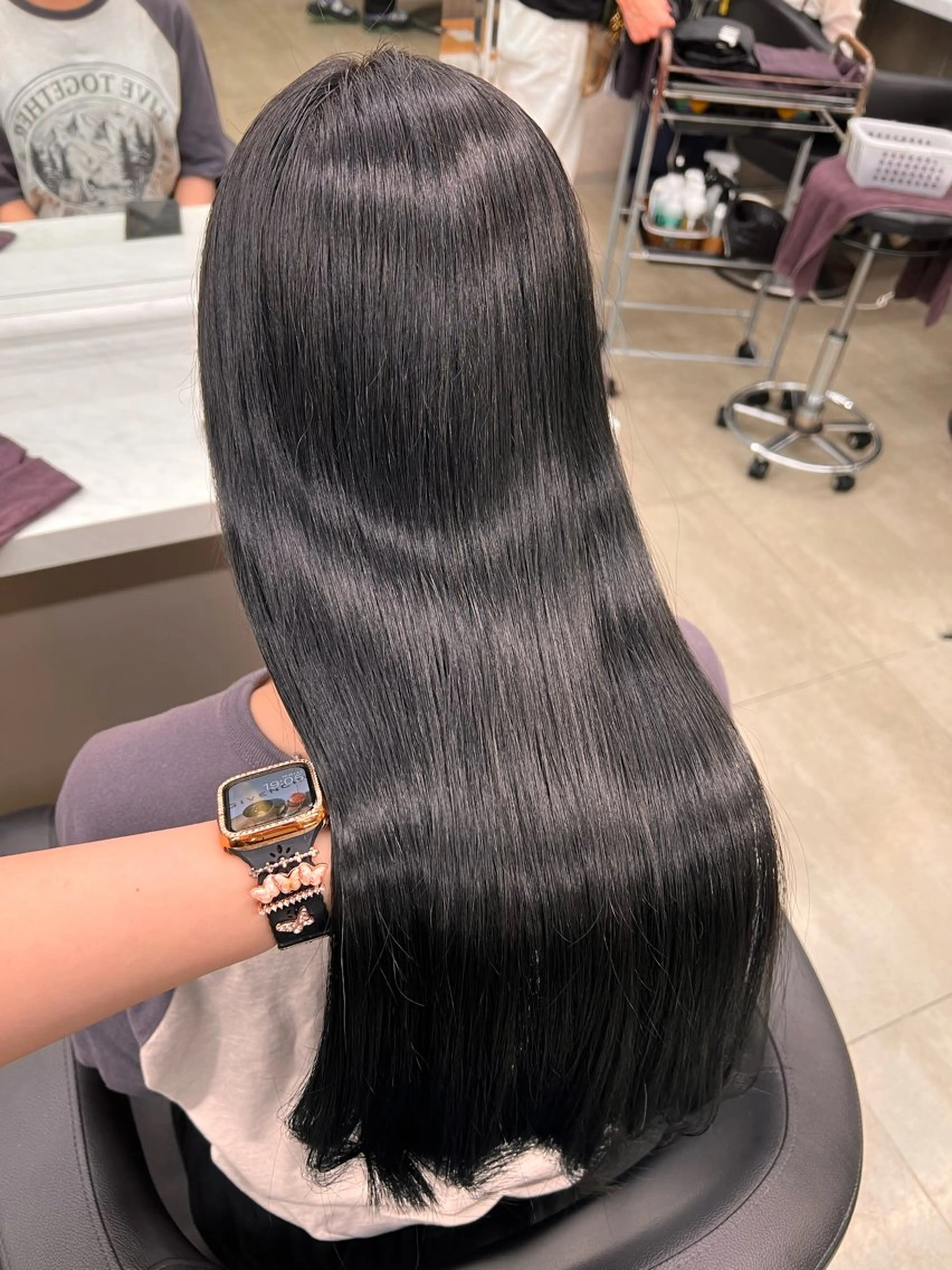 ミディアム 💖札幌カラー 指名No.1💖玲奈のヘアスタイル