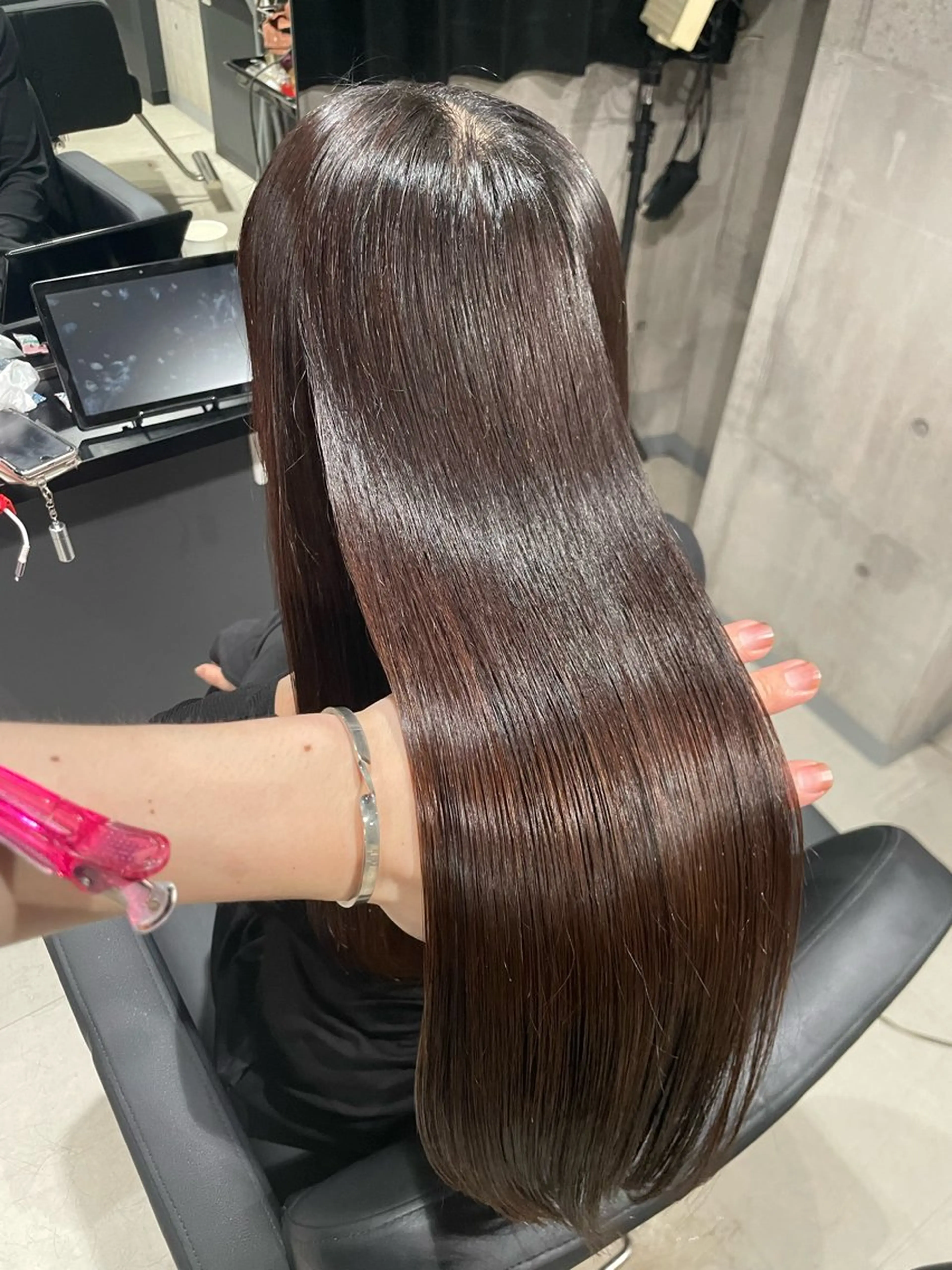 ロング カラー 縮毛矯正 カット トリートメント 🫧透明感/美髪🫧 Hiroakiのヘアスタイル