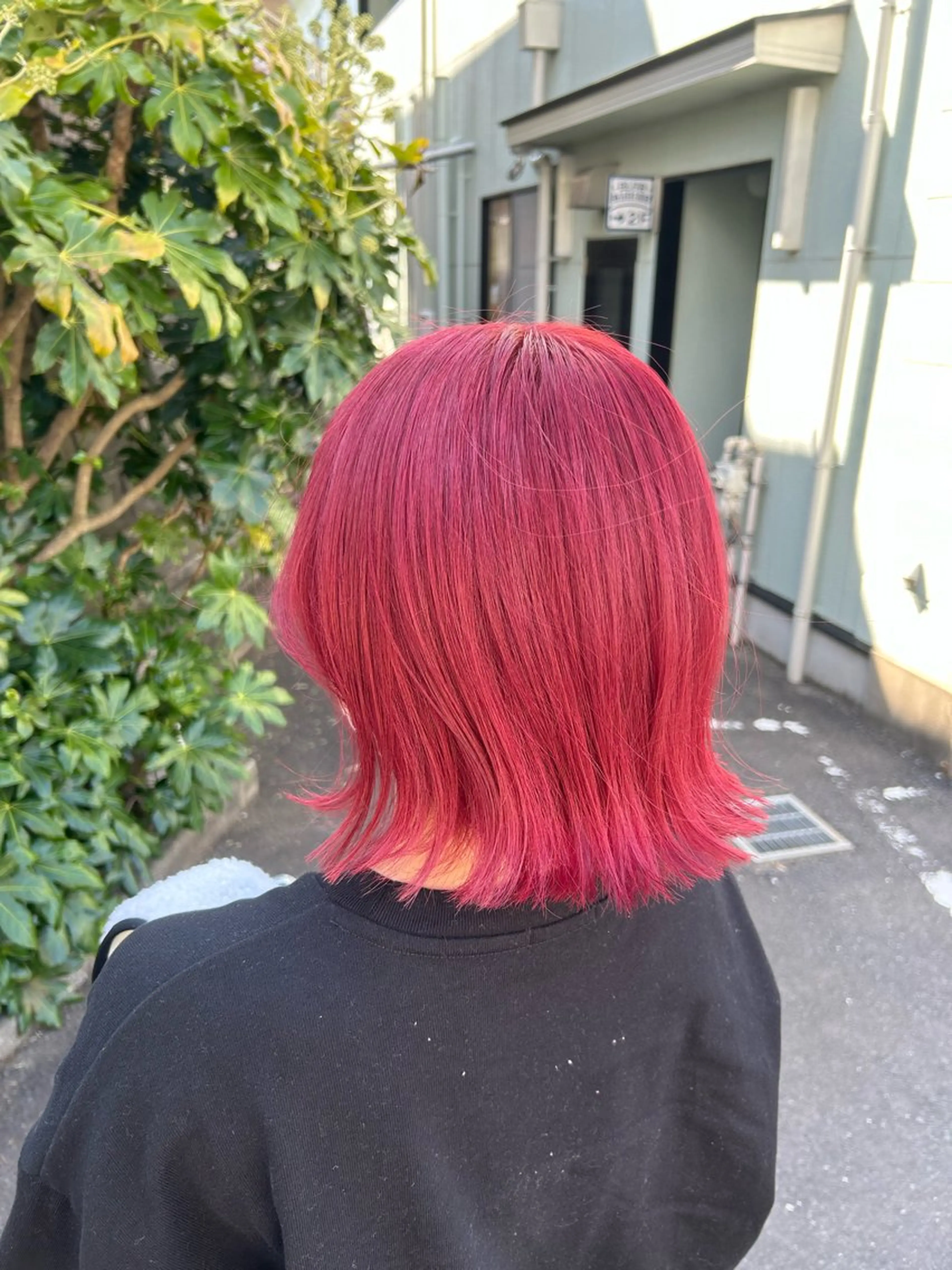 カラー ダブルスキルエクステ /羽エクステ白石宇由のヘアスタイル