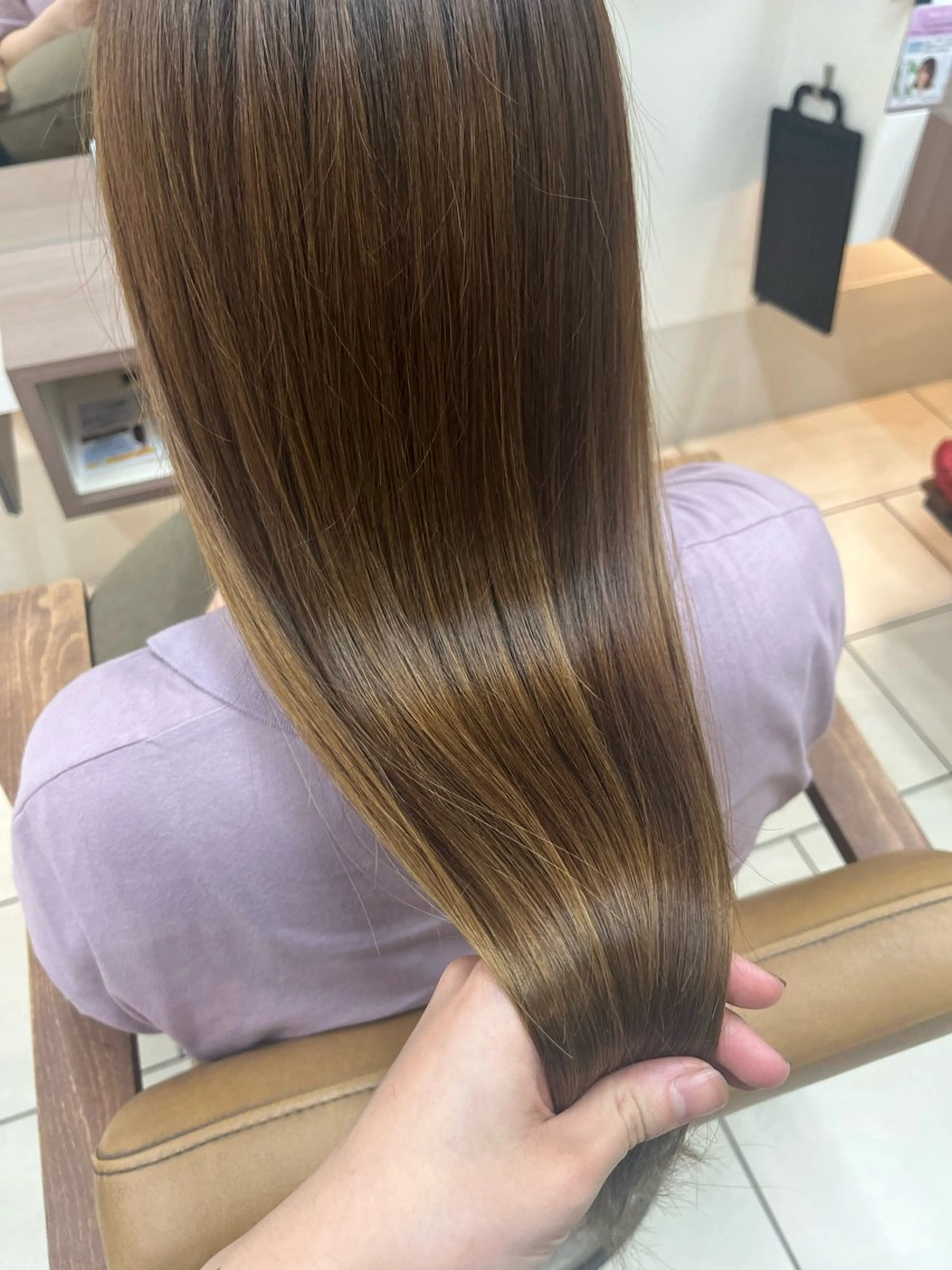 ロング 福本 光のヘアスタイル