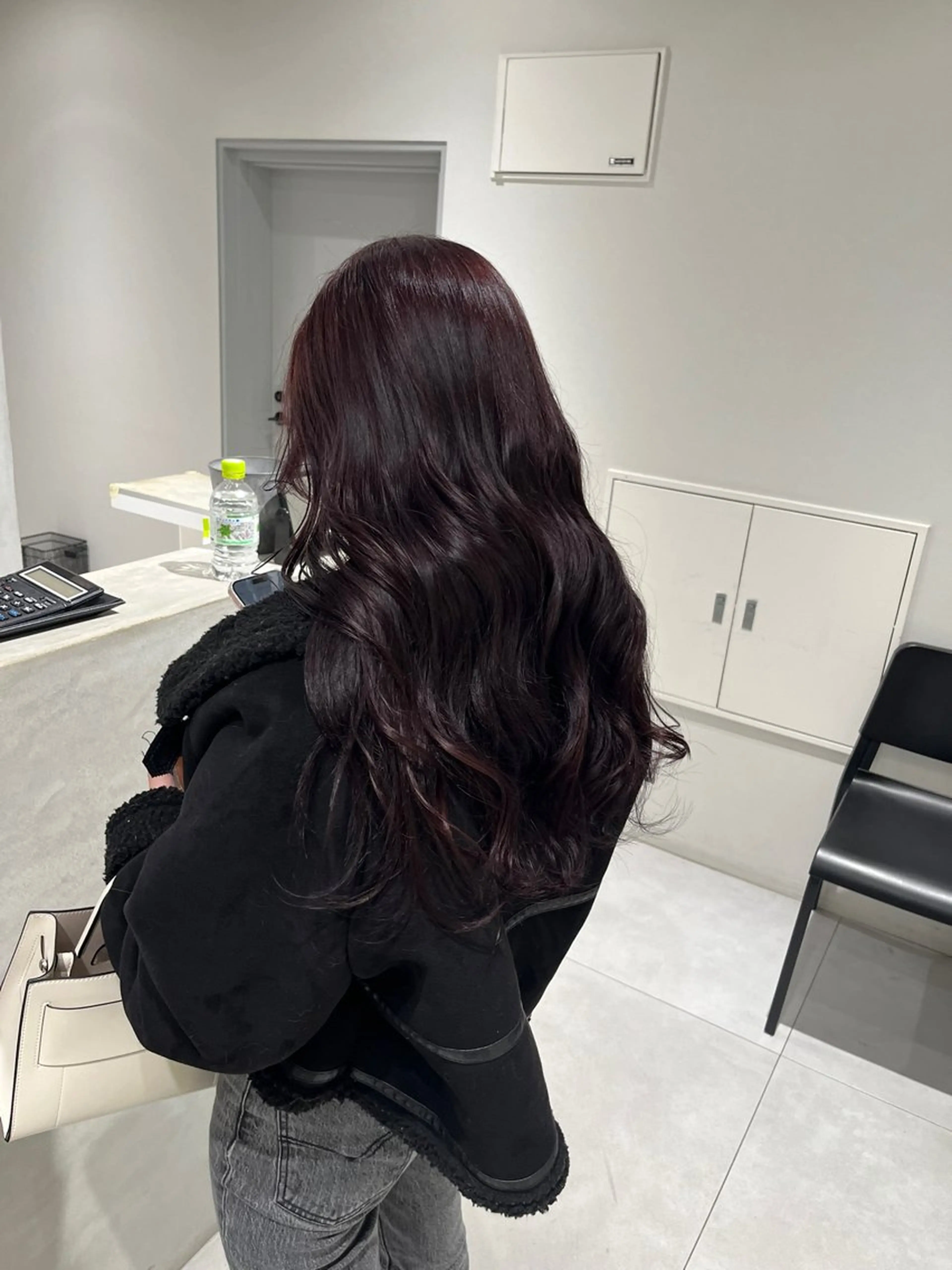 ロング カラー カット ヘアカラー トリートメント ケアブリーチ 若杉圭大のヘアスタイル