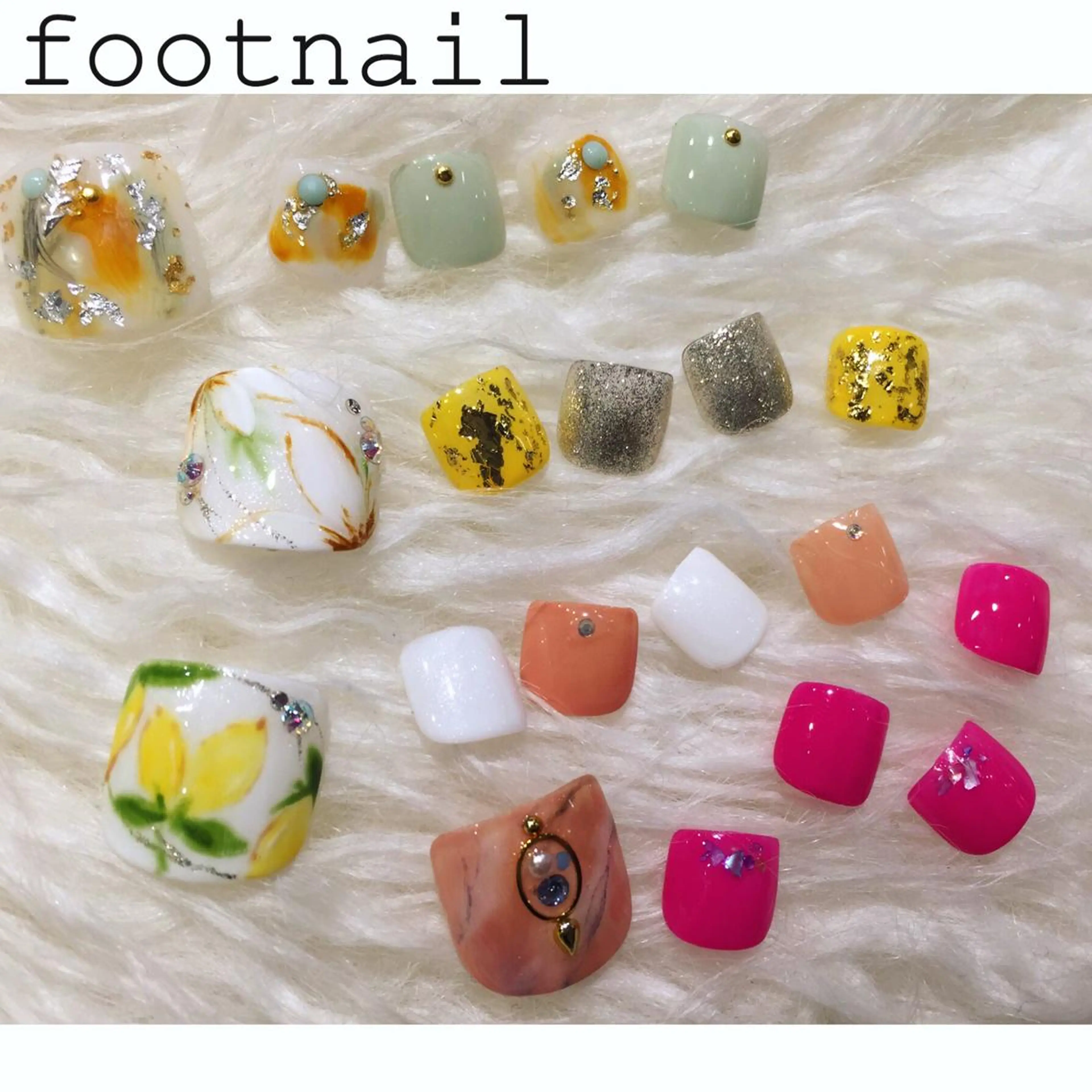 ネイル フットネイル EARTH nanaのネイルデザイン