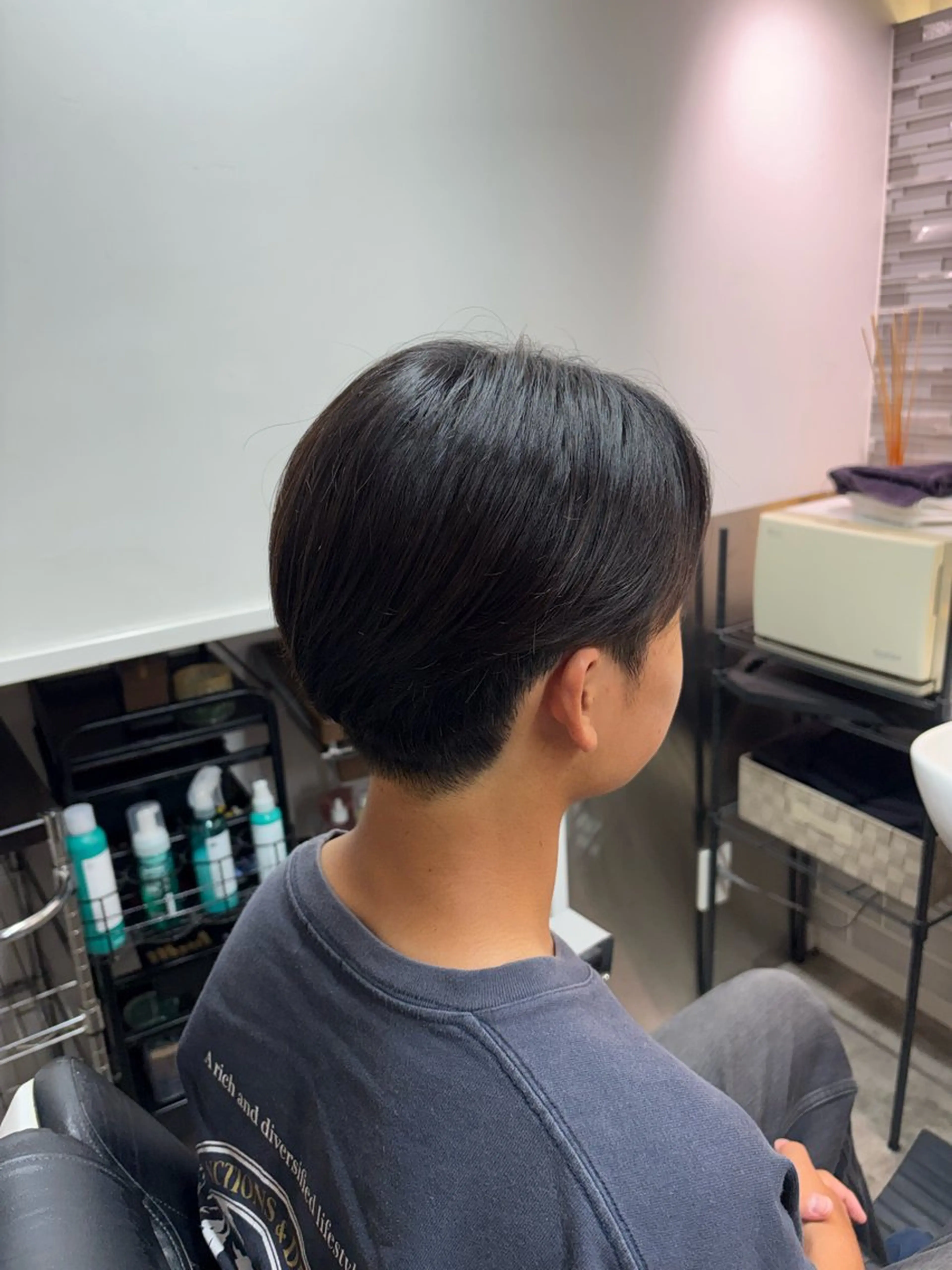 ミディアム パーマ メンズ FRISEUR/高瀬 晴乃祐のヘアスタイル