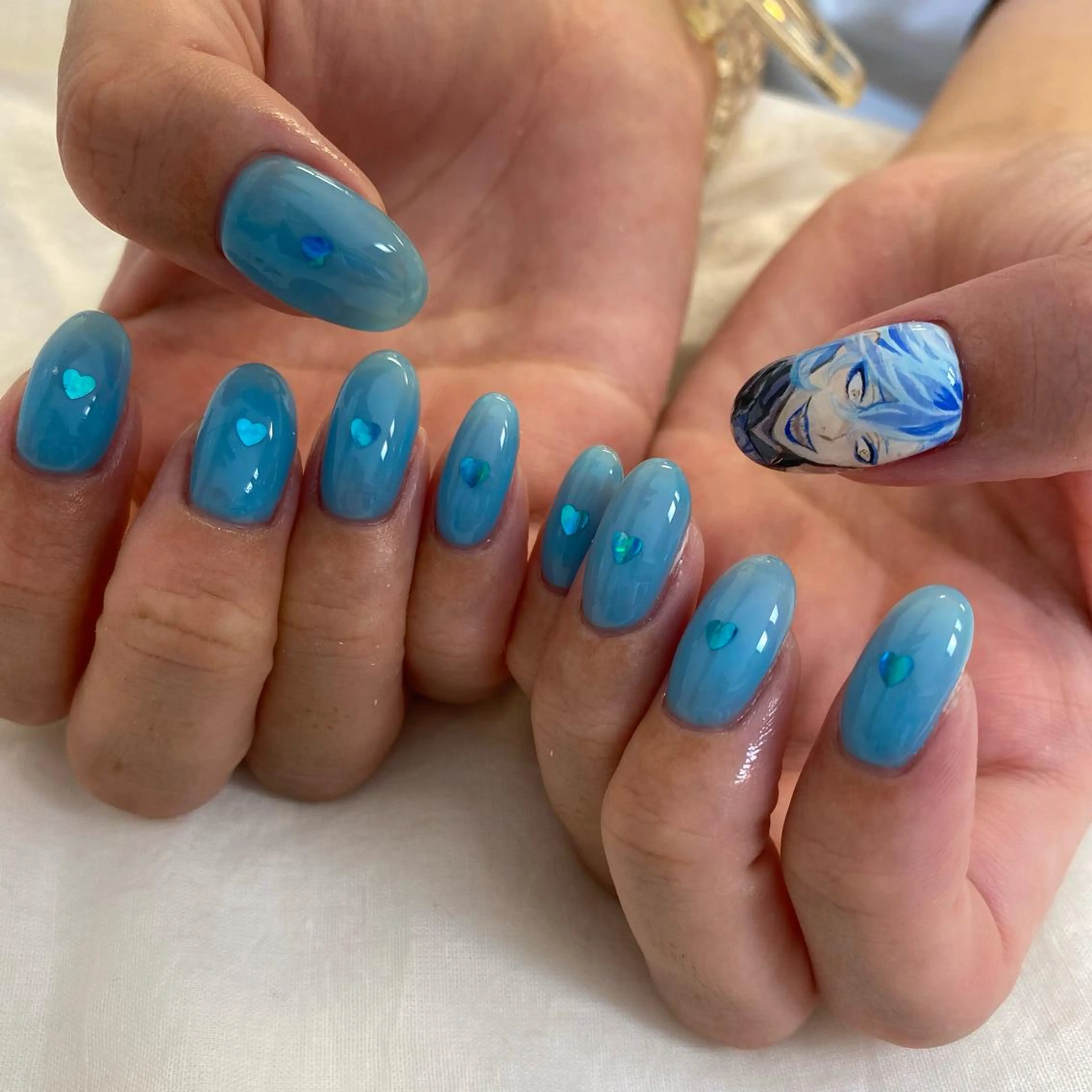 ミディアム ハンドネイル 池袋痛ネイル Nok. 渡辺のネイルデザイン