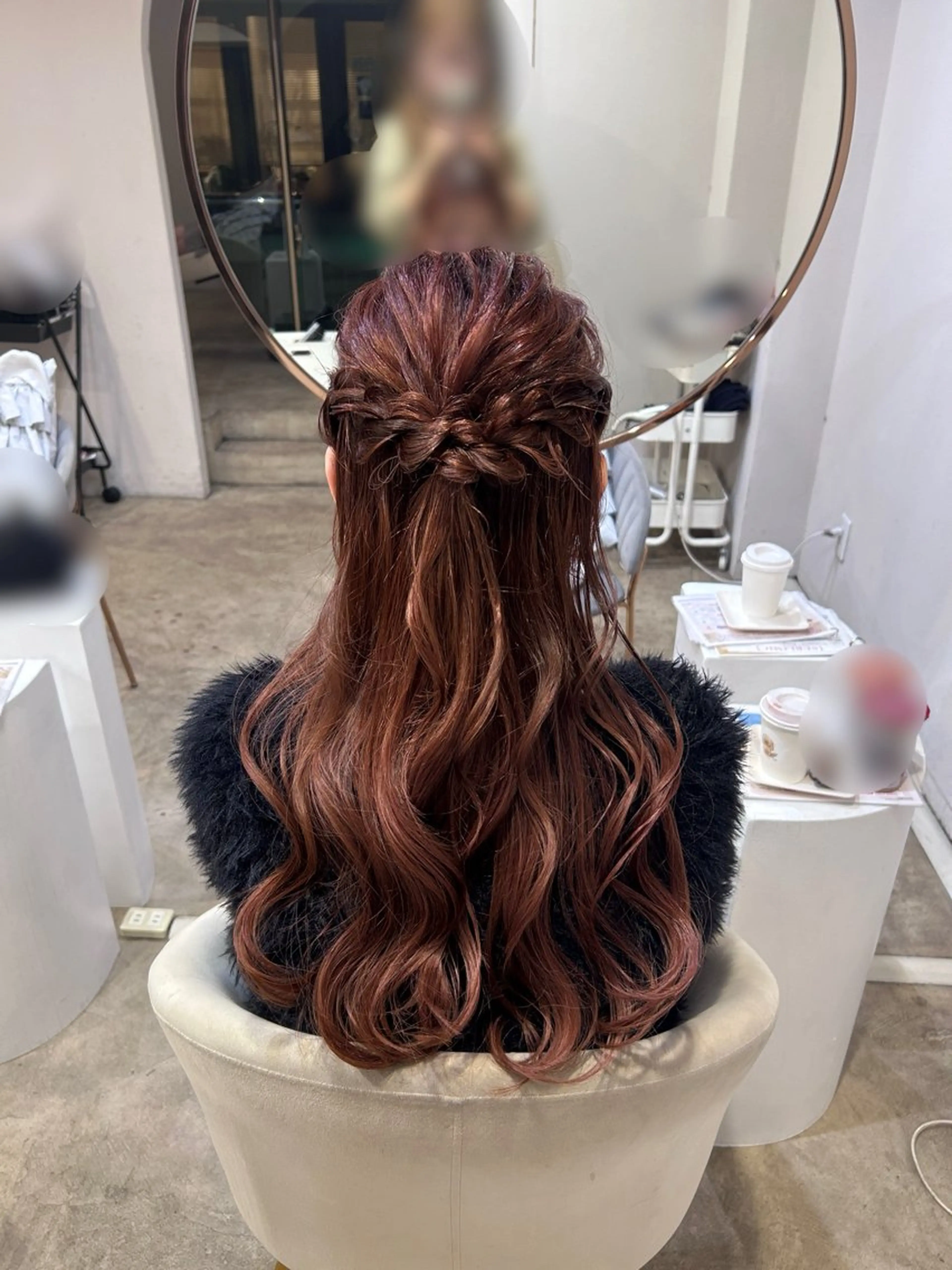 ロング ヘアアレンジ sana 🌿韓国ヘア🌿のヘアスタイル