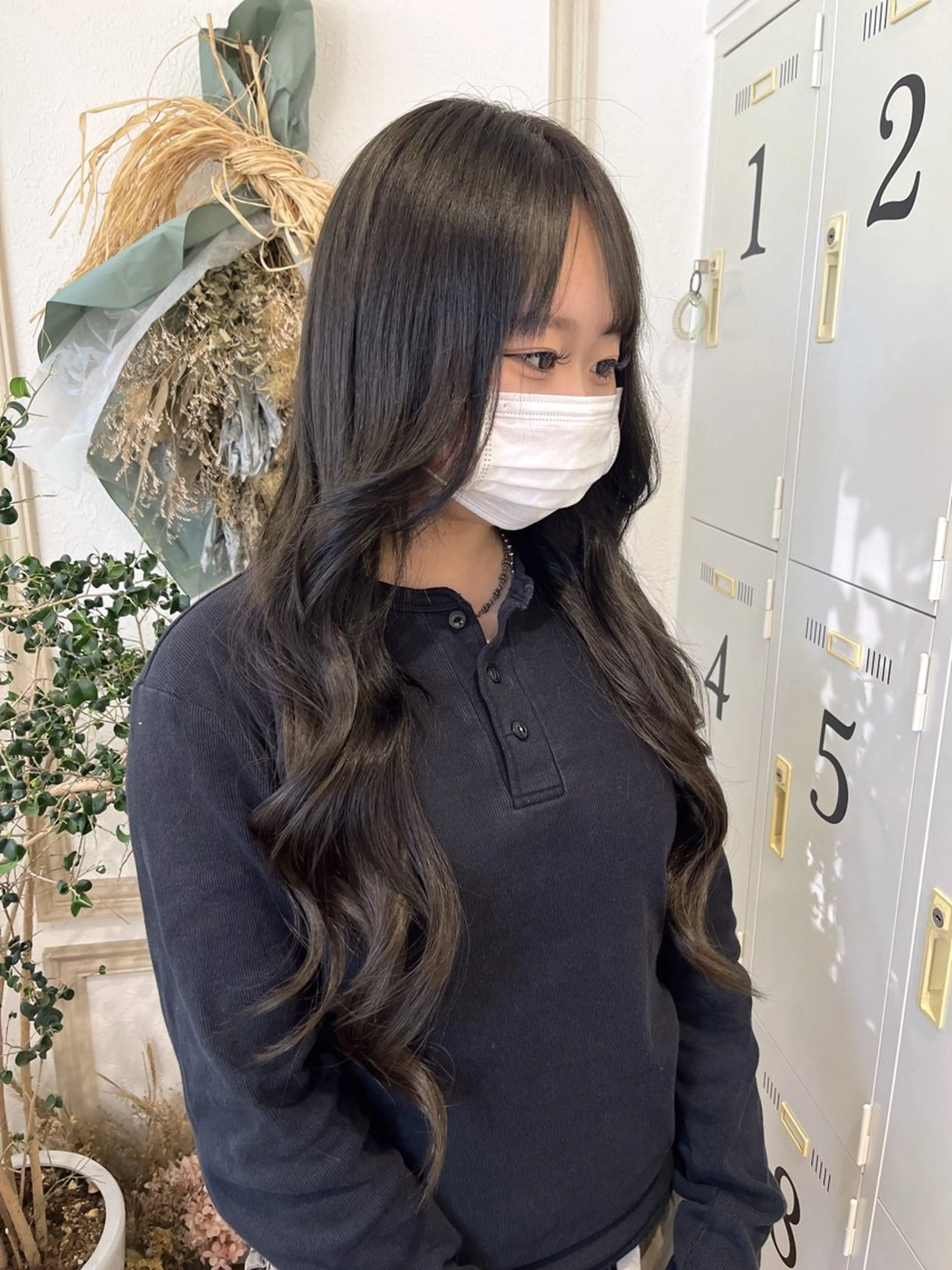 ロング カラー merc.🐑🤍 山口夏希のヘアスタイル
