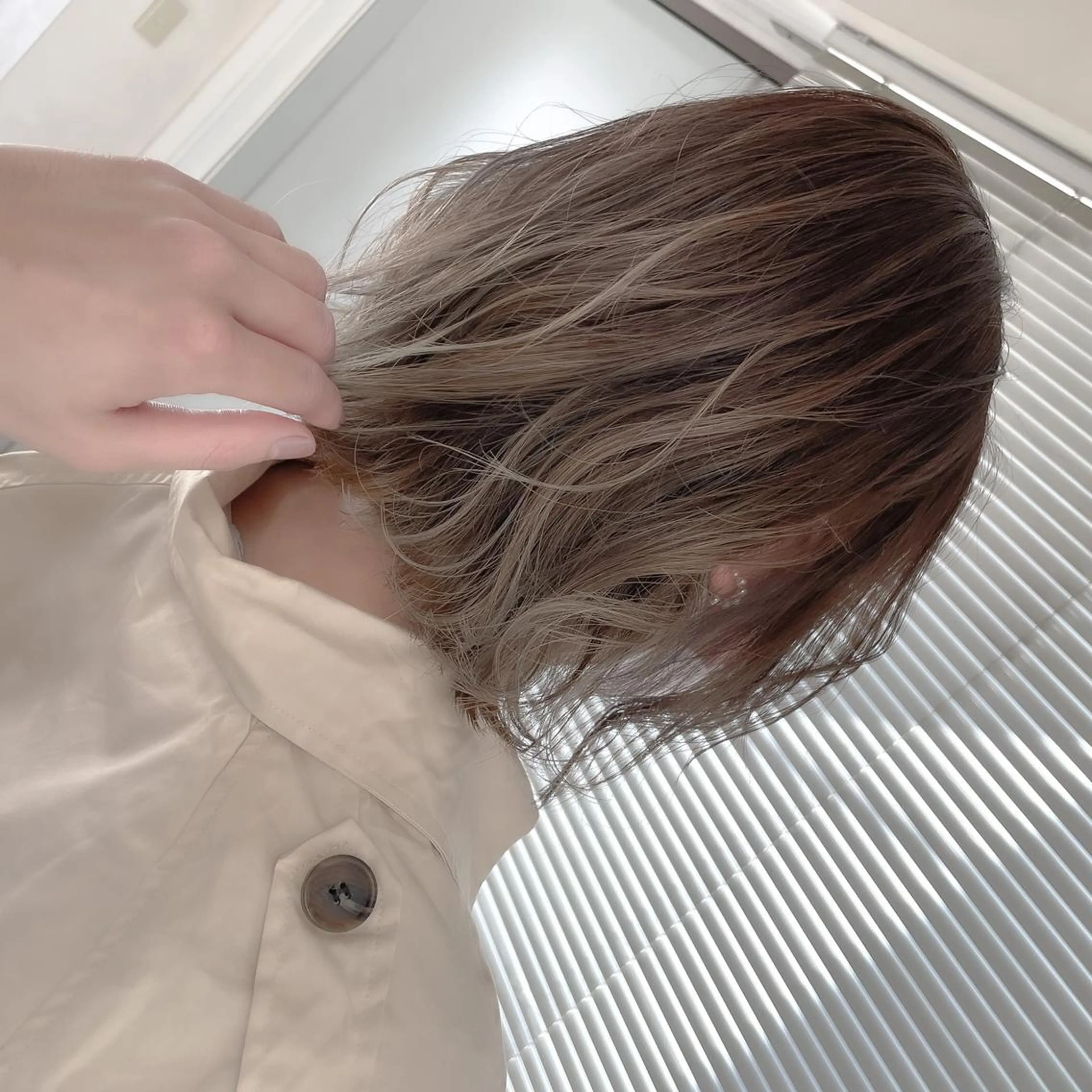 ミディアム カラー beauty: beast 熊本店のヘアスタイル