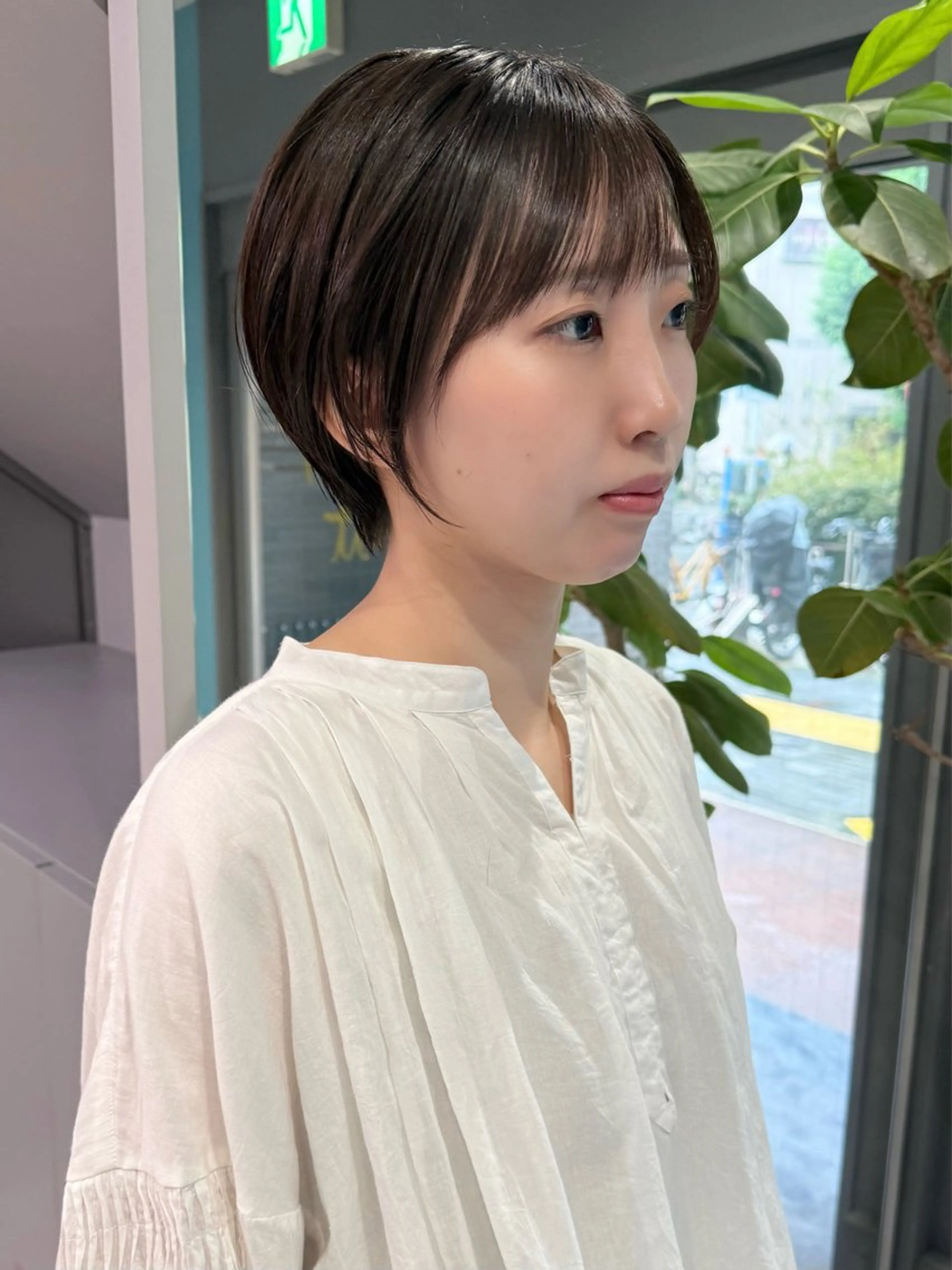 ショート カット ヘアカラー トリートメント urara/ショート /透明感カラーのヘアスタイル