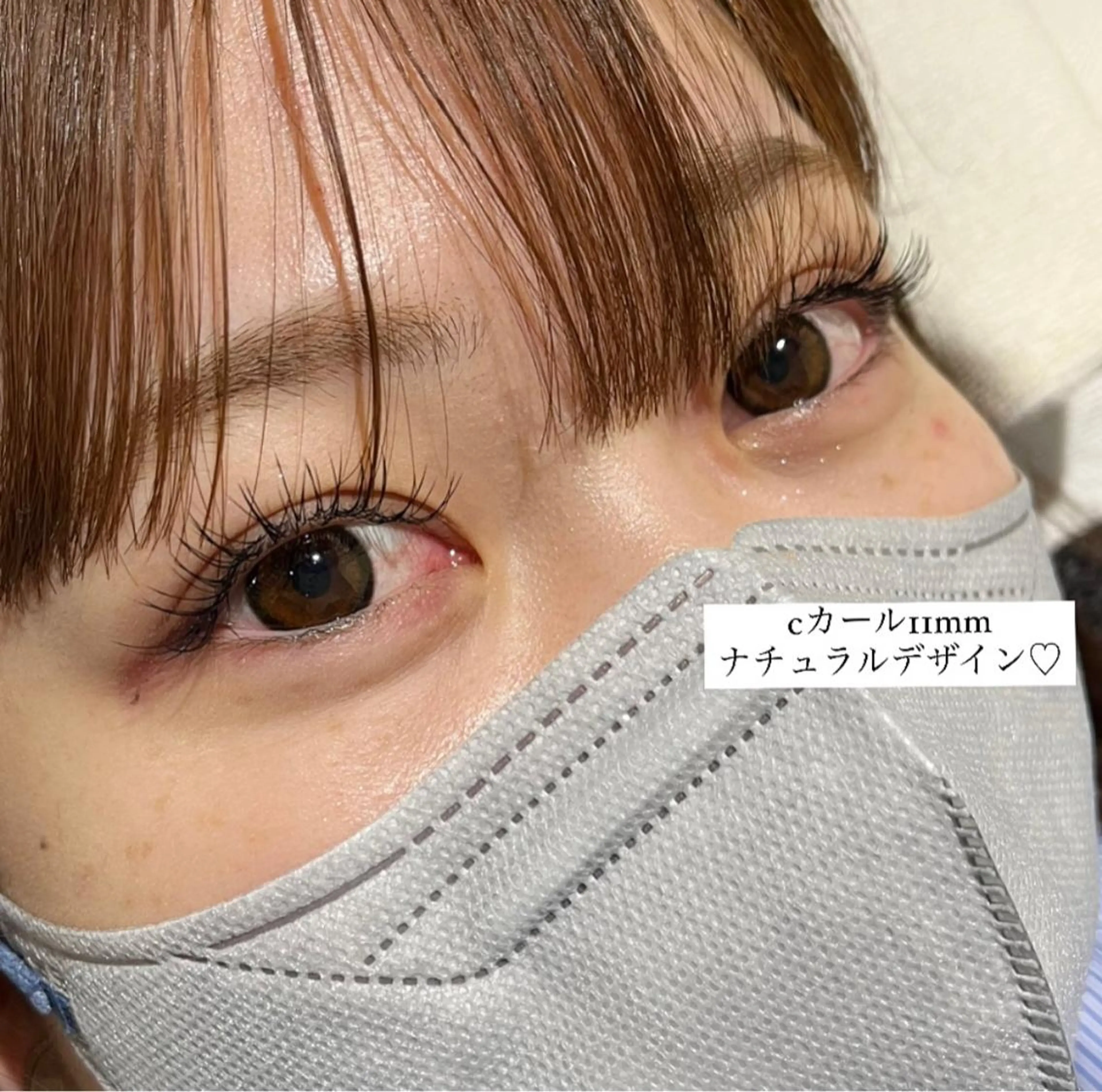 カラー ネイル マツエク・マツパ フラットラッシュ 長さ出し マットネイル マツエク mai🤍縮毛酸性ス トレート/アイリストのヘアスタイル