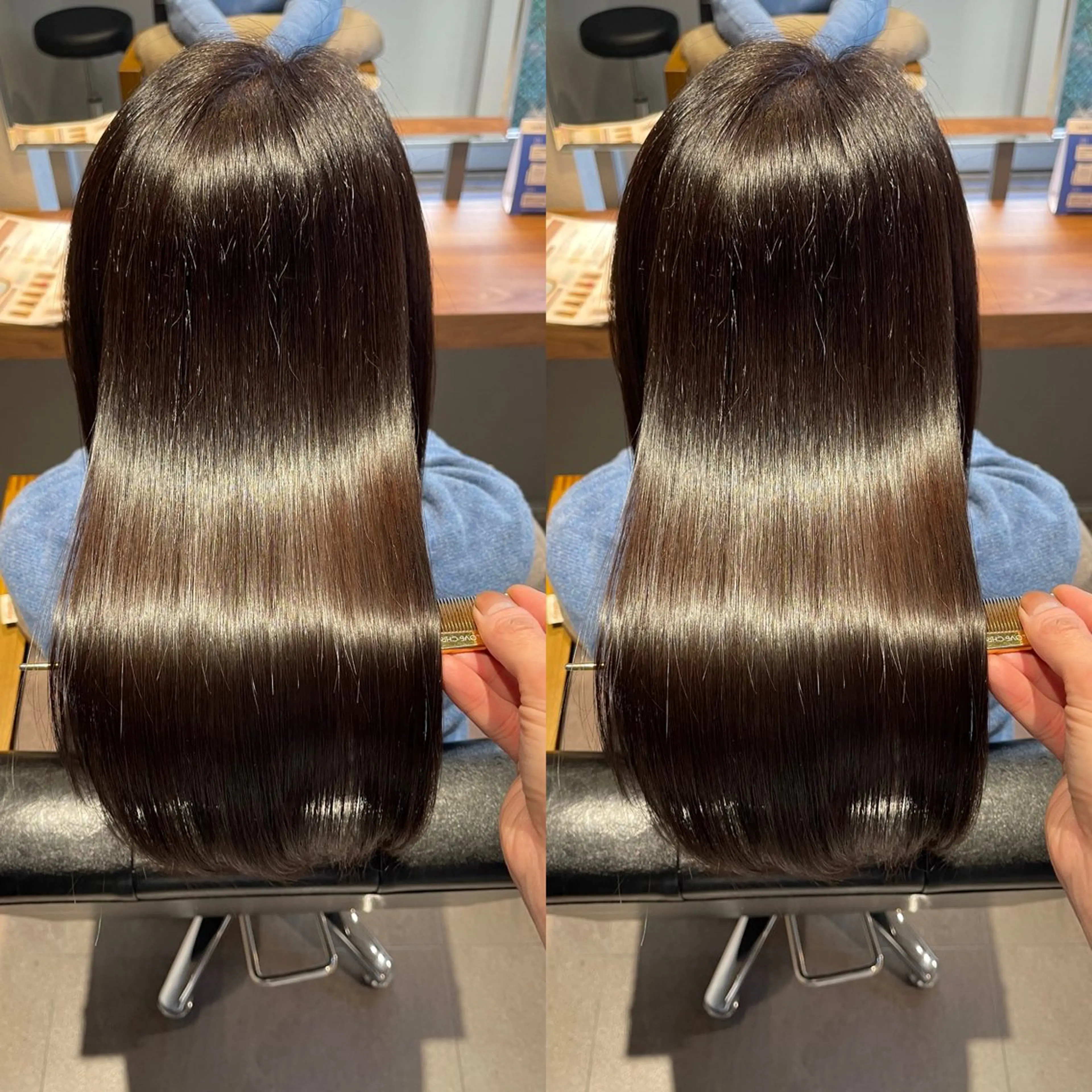 ロング カラー 佐々木 裕一のヘアスタイル