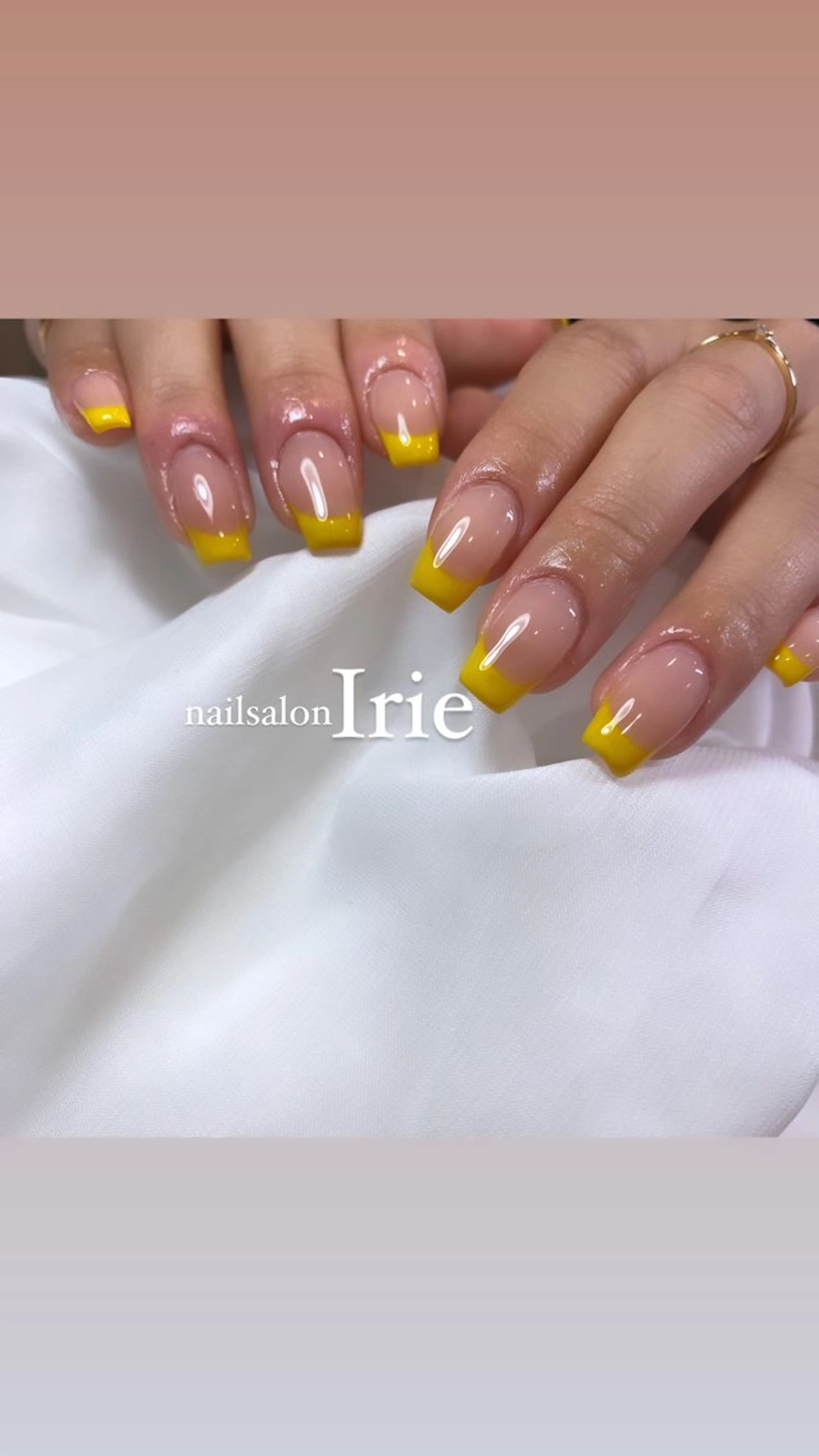 フレンチネイルの写真