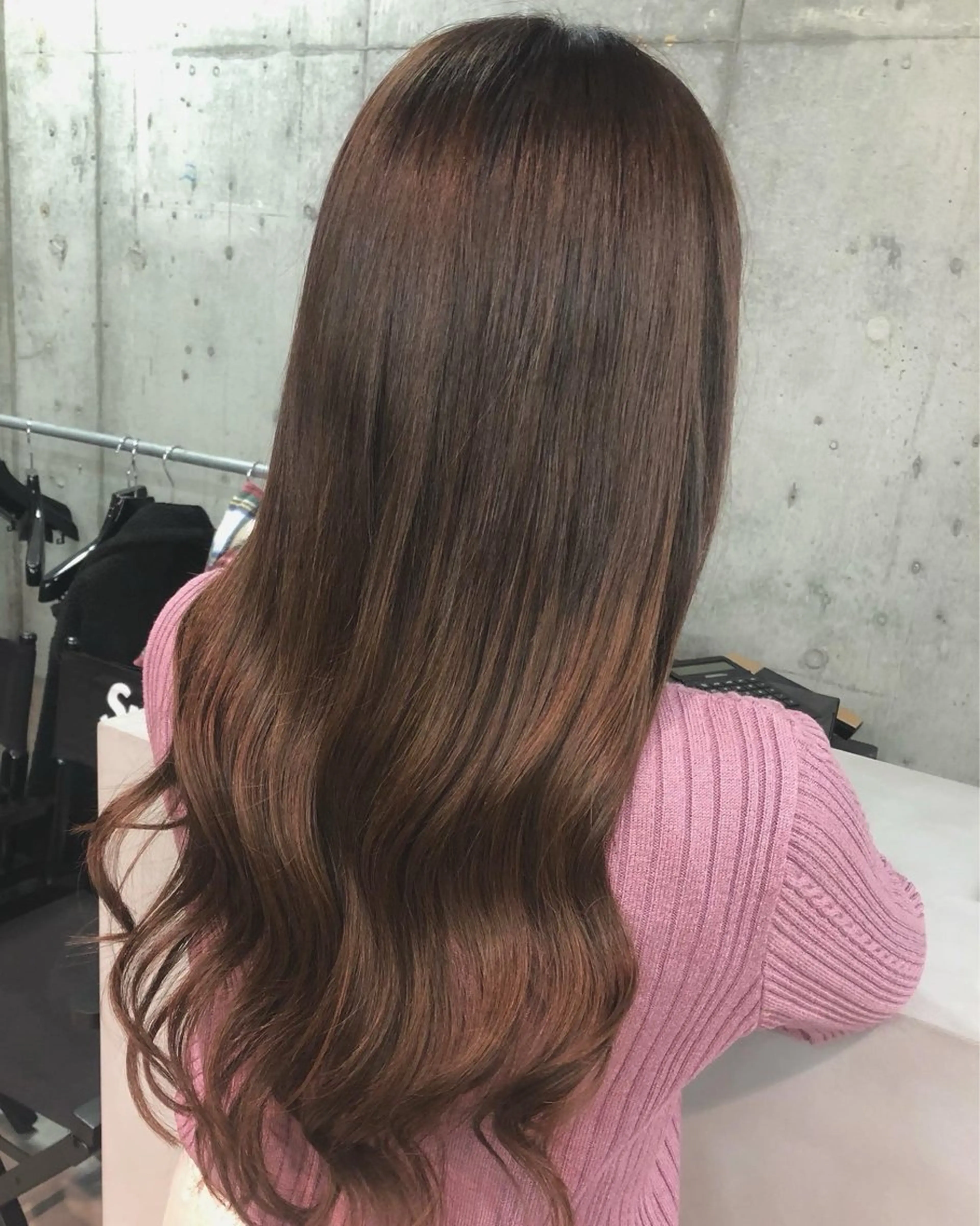 ロング エクステ 🫧シールエクステ/ 艶カラー🫧アサミ️のヘアスタイル